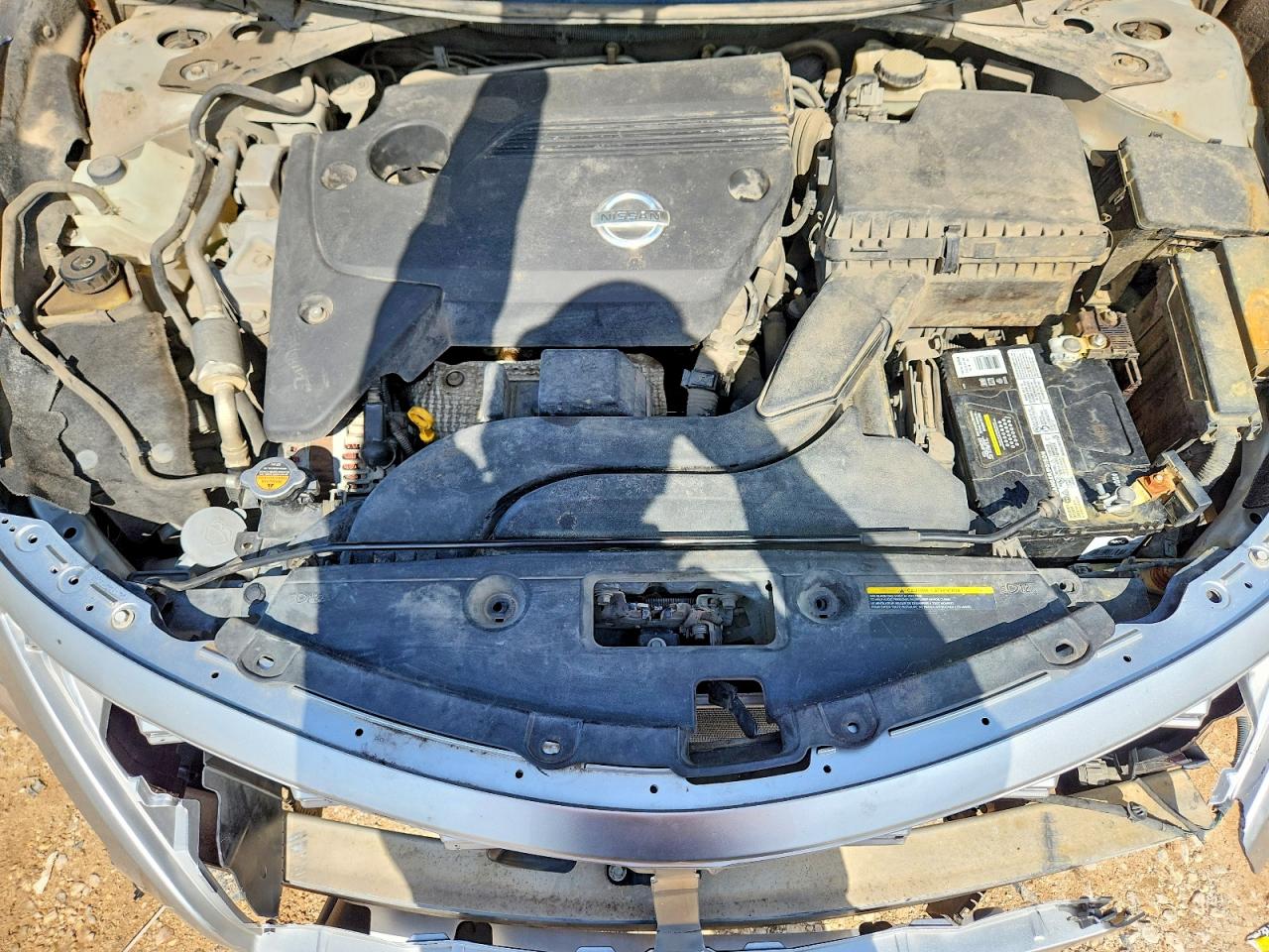 2014 Nissan Altima 2.5 Sv Gray vin: 1N4AL3AP5EC321603