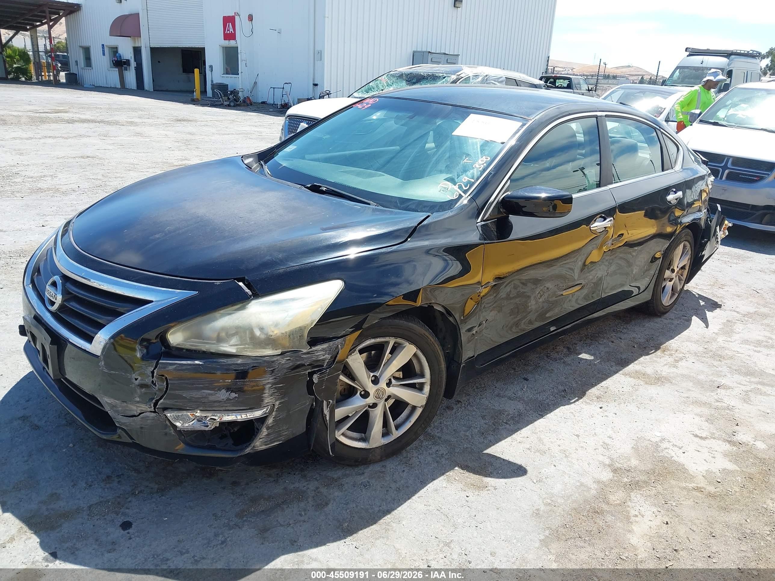 2014 Nissan Altima 2.5 Sv Черный vin: 1N4AL3AP5EC322007