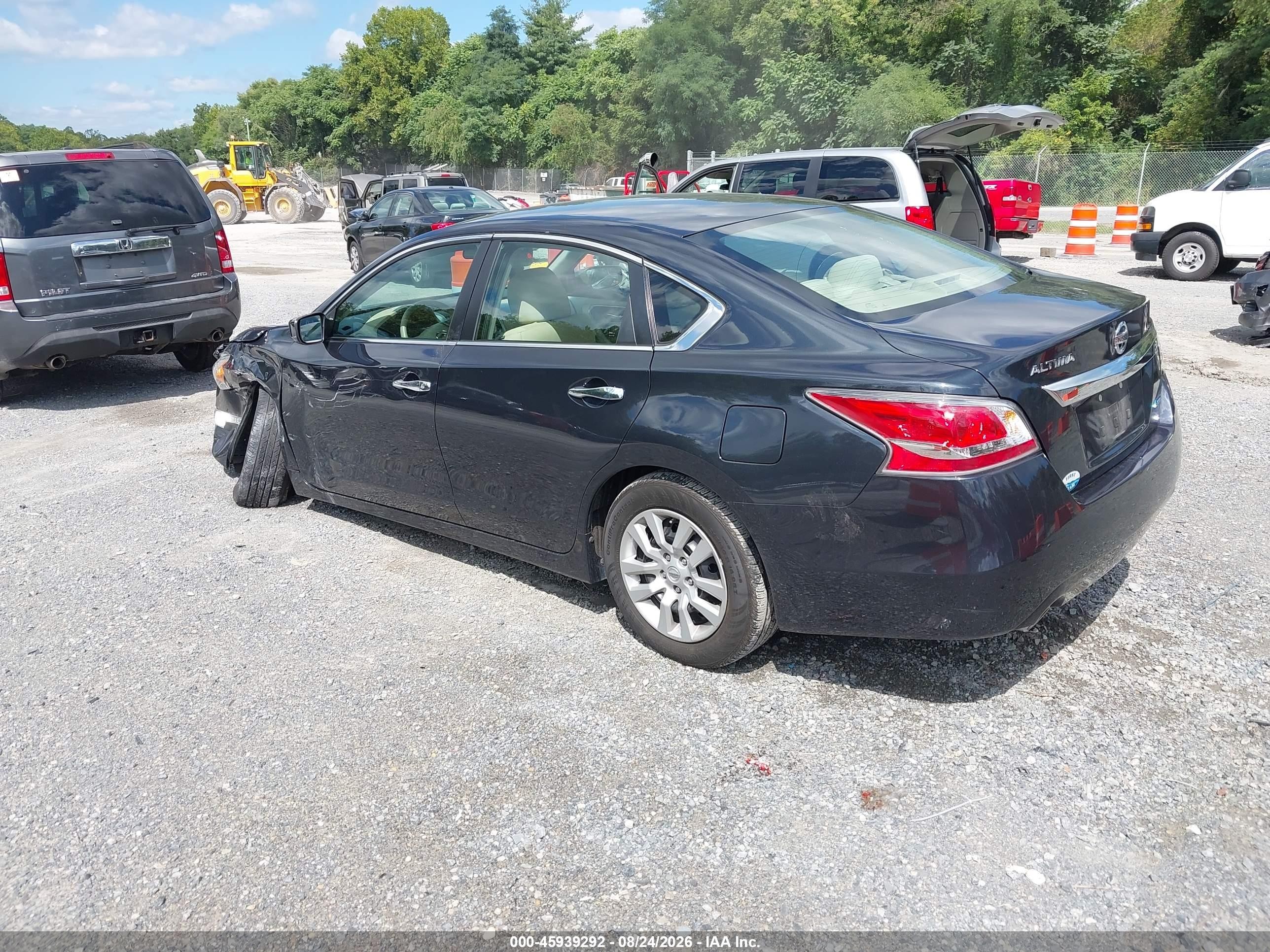 2014 Nissan Altima 2.5 Black vin: 1N4AL3AP5EC322556
