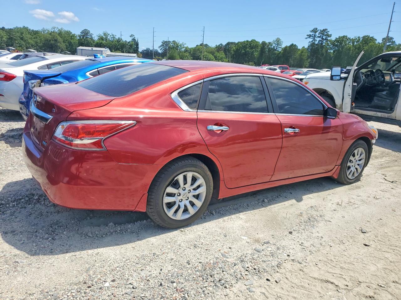 2014 Nissan Altima 2.5 S Red vin: 1N4AL3AP5EC326364