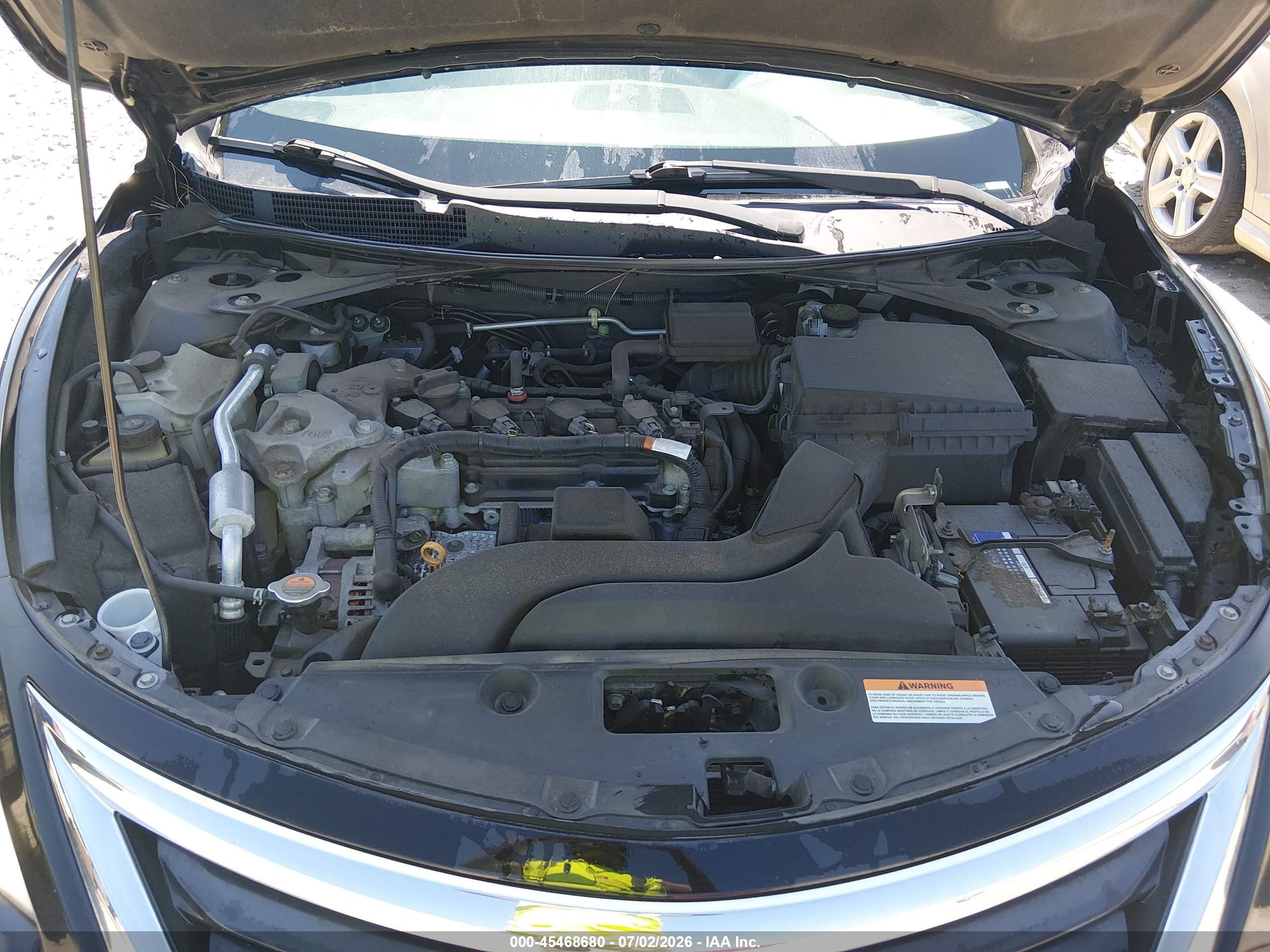 2014 Nissan Altima 2.5 Black vin: 1N4AL3AP5EC400138