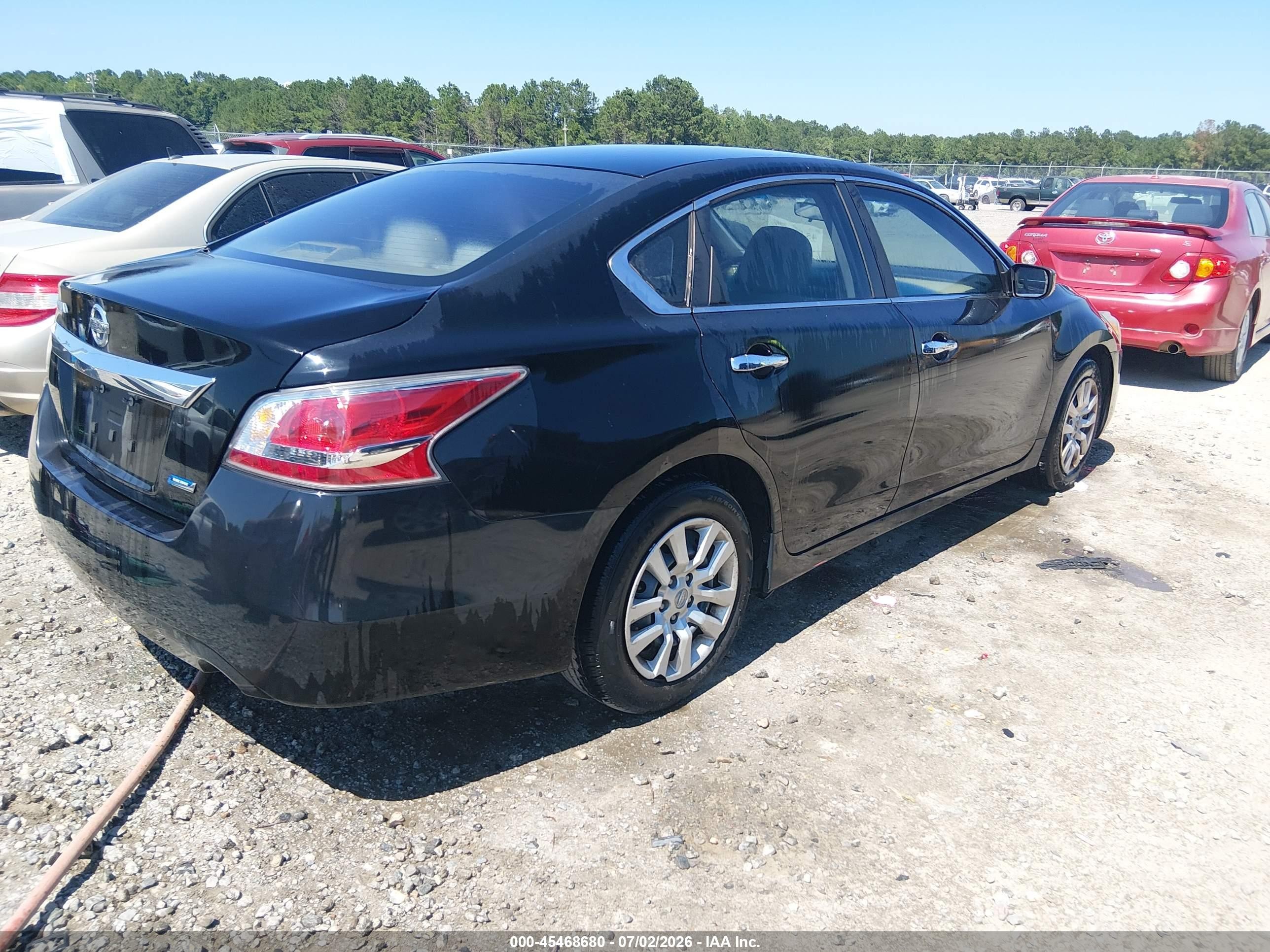 2014 Nissan Altima 2.5 Black vin: 1N4AL3AP5EC400138