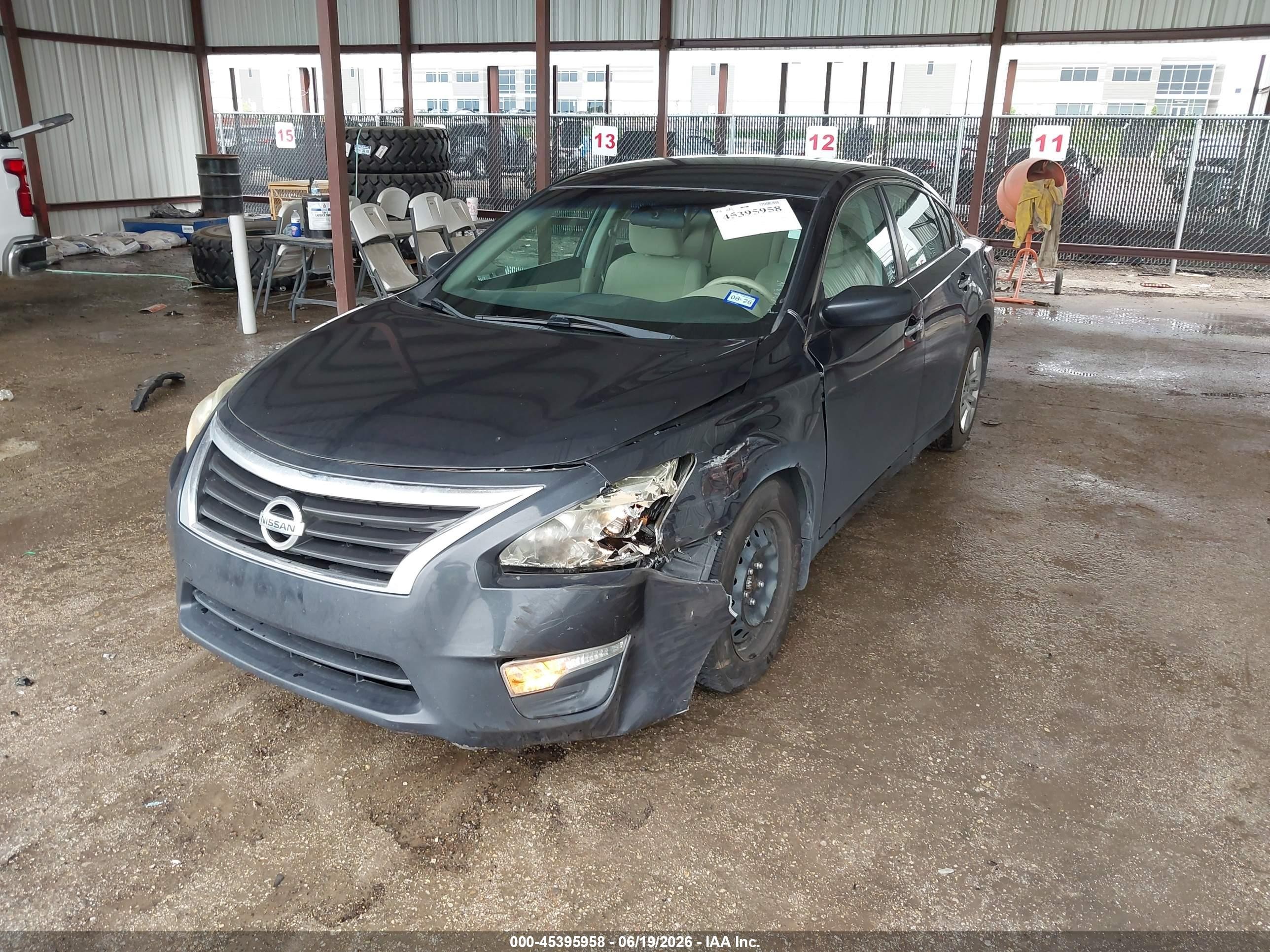 2014 Nissan Altima 2.5 S Gray vin: 1N4AL3AP5EC412757