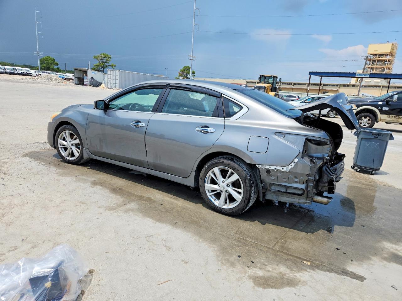 2014 Nissan Altima 2.5 Sv Silver vin: 1N4AL3AP5EC417098