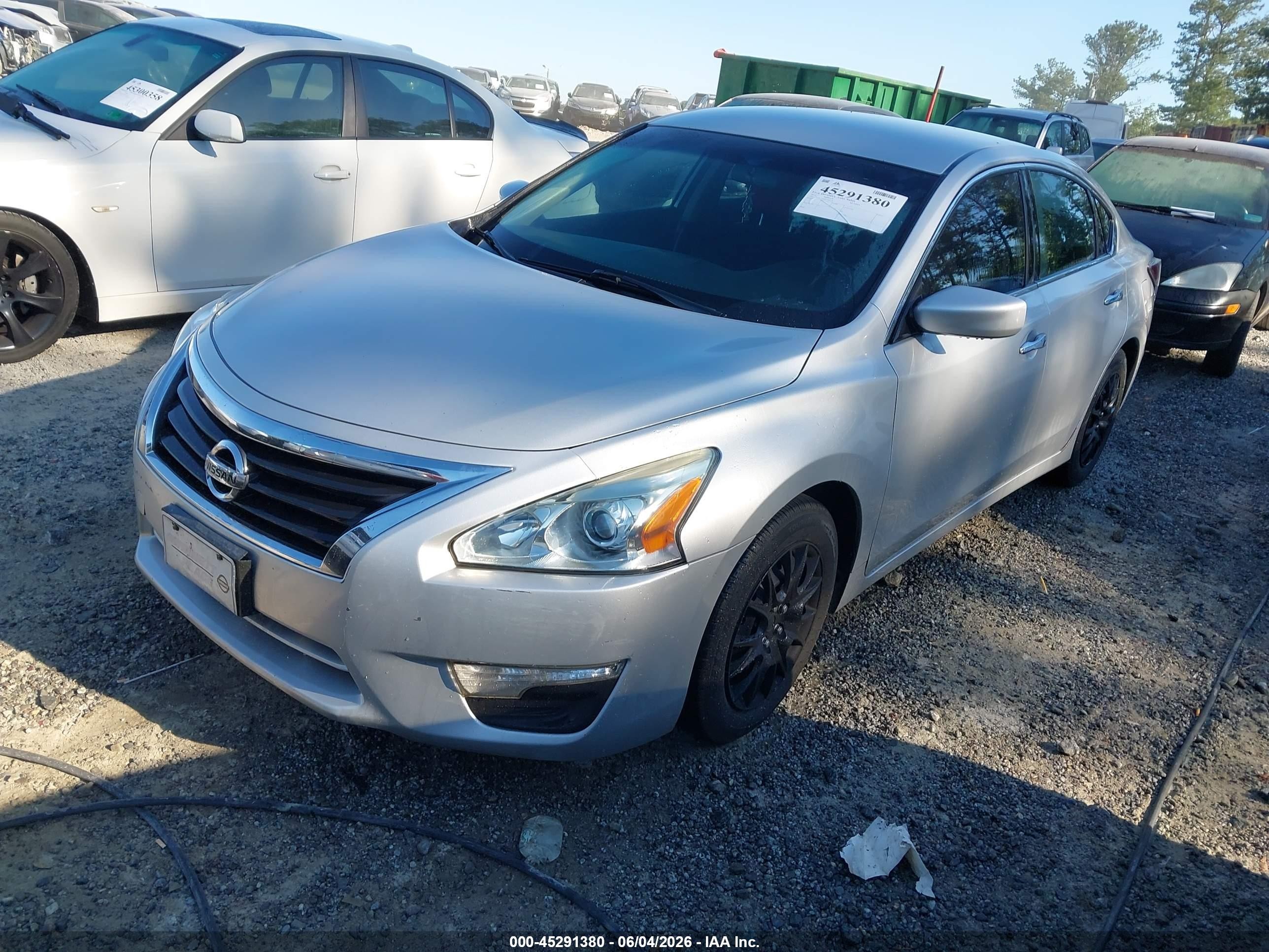 2014 Nissan Altima 2.5 Silver vin: 1N4AL3AP5EC418218