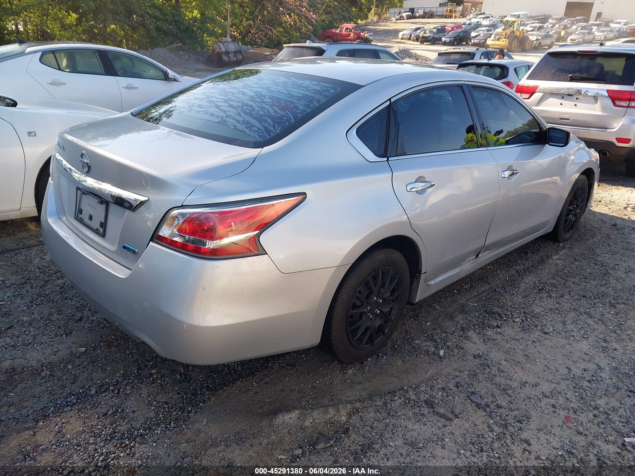 2014 Nissan Altima 2.5 Silver vin: 1N4AL3AP5EC418218