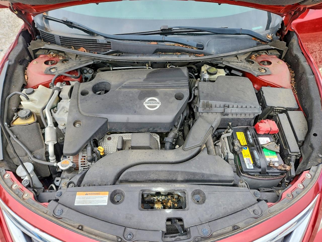 2014 Nissan Altima 2.5 S Red vin: 1N4AL3AP5EC425251