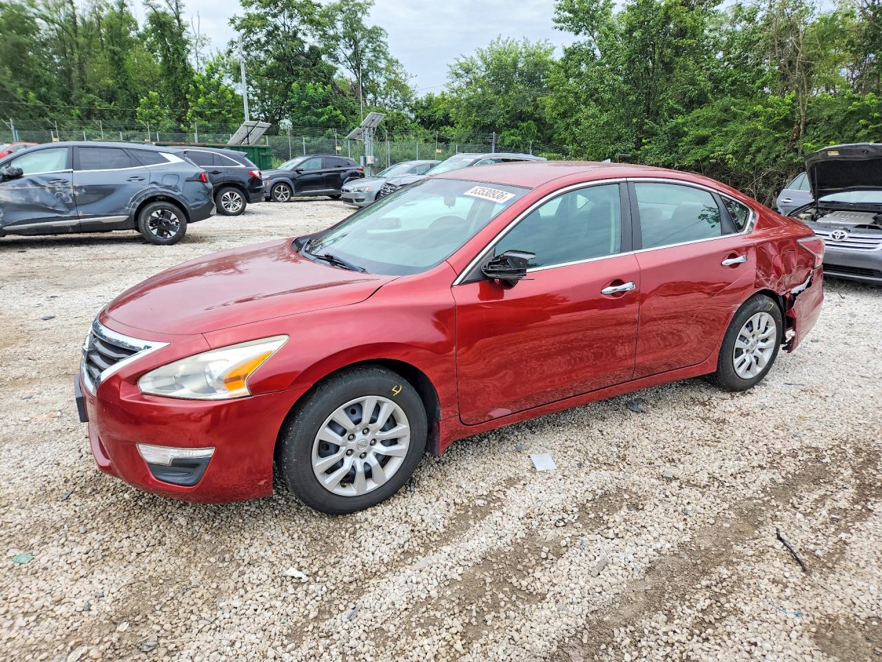 2014 Nissan Altima 2.5 S Red vin: 1N4AL3AP5EC425251