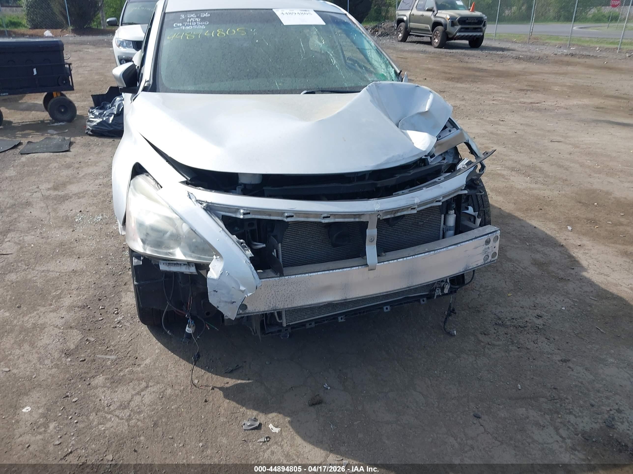 2014 Nissan Altima 2.5 Sv Серебряный vin: 1N4AL3AP5EC900526