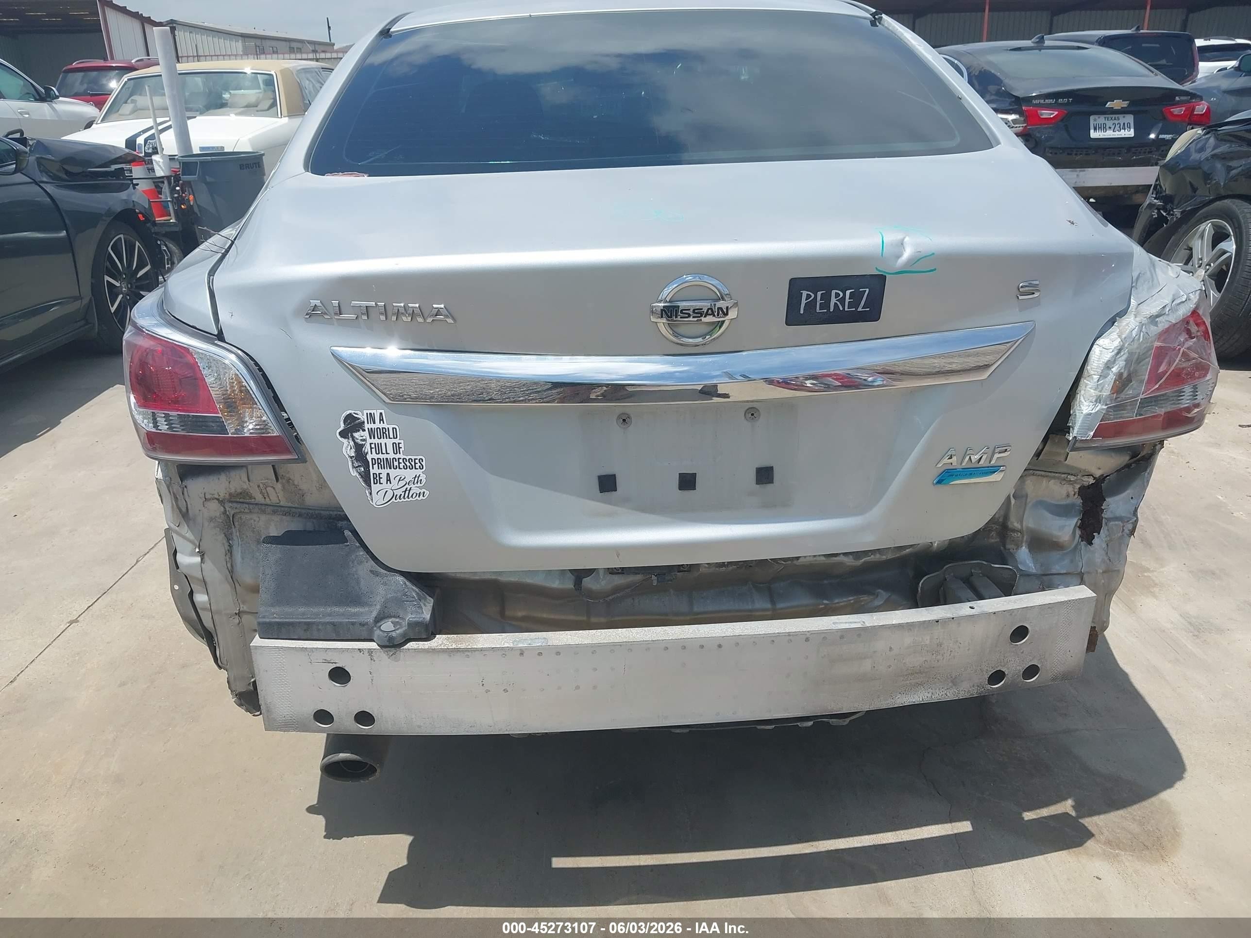 2014 Nissan Altima 2.5 S Silver vin: 1N4AL3AP5EN207685