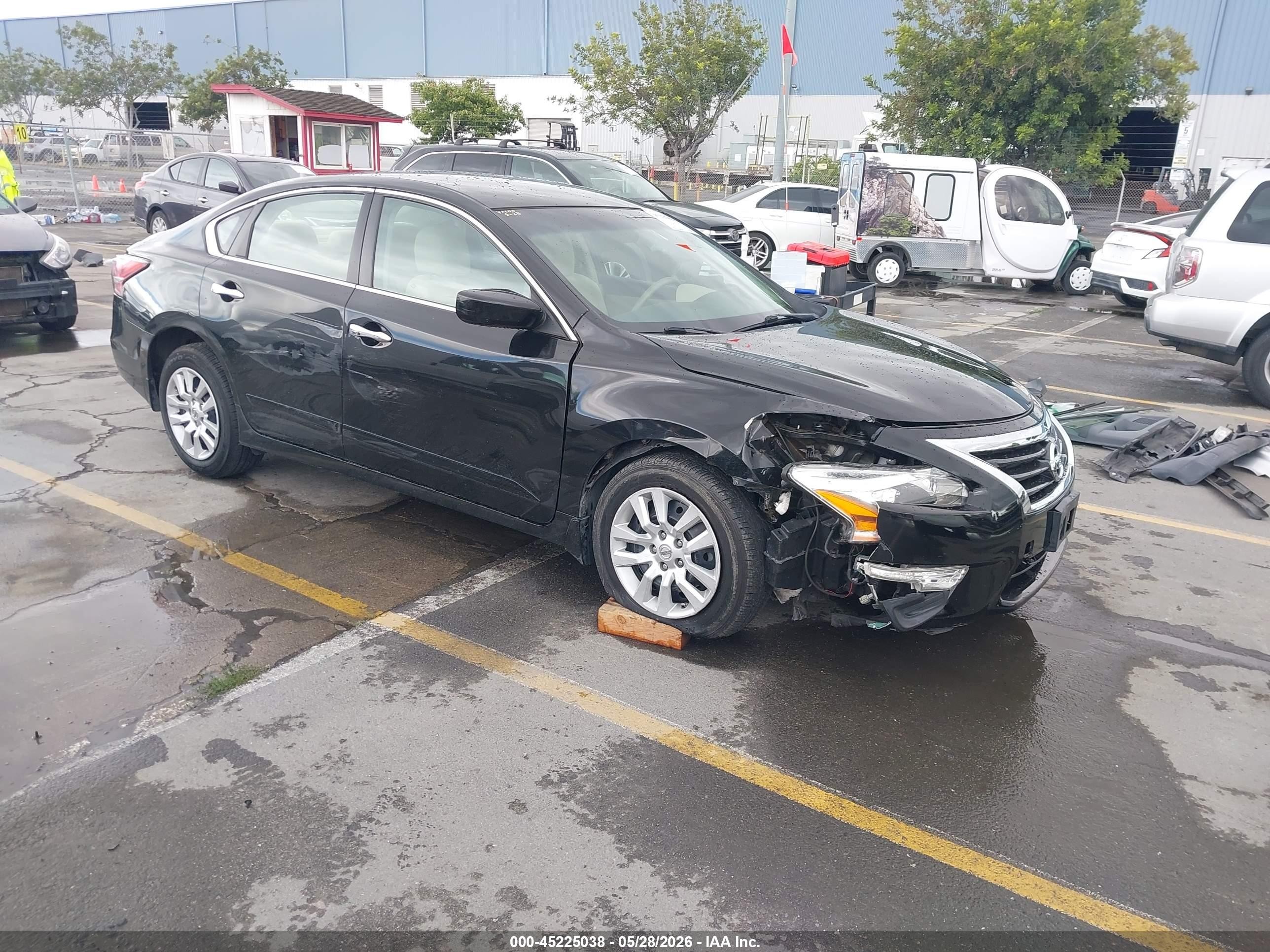 2014 Nissan Altima 2.5 S Black vin: 1N4AL3AP5EN212496