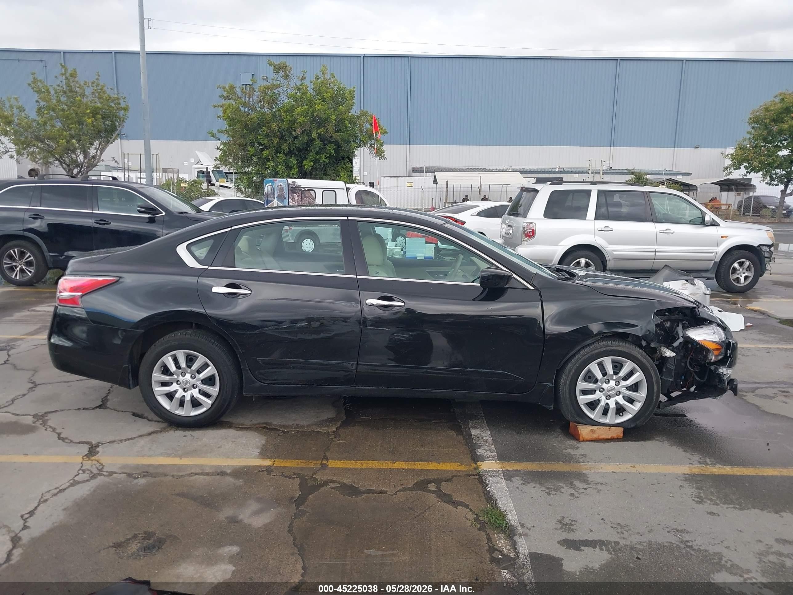 2014 Nissan Altima 2.5 S Black vin: 1N4AL3AP5EN212496