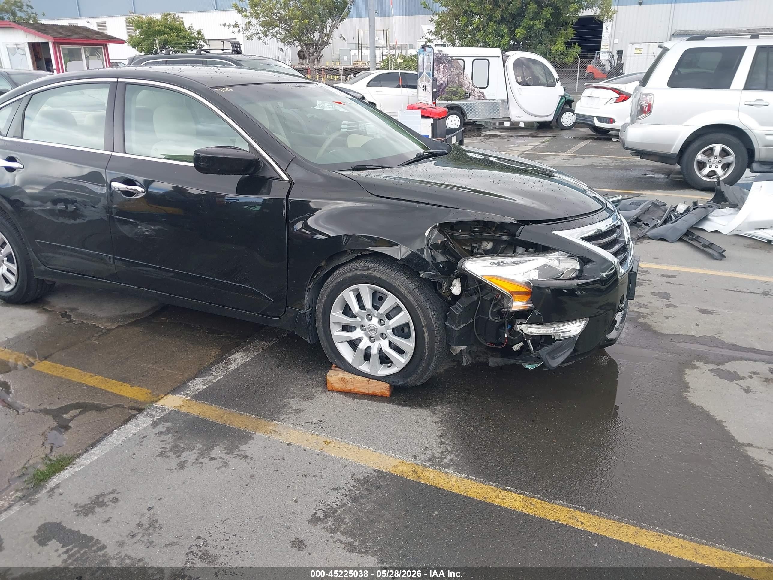 2014 Nissan Altima 2.5 S Black vin: 1N4AL3AP5EN212496