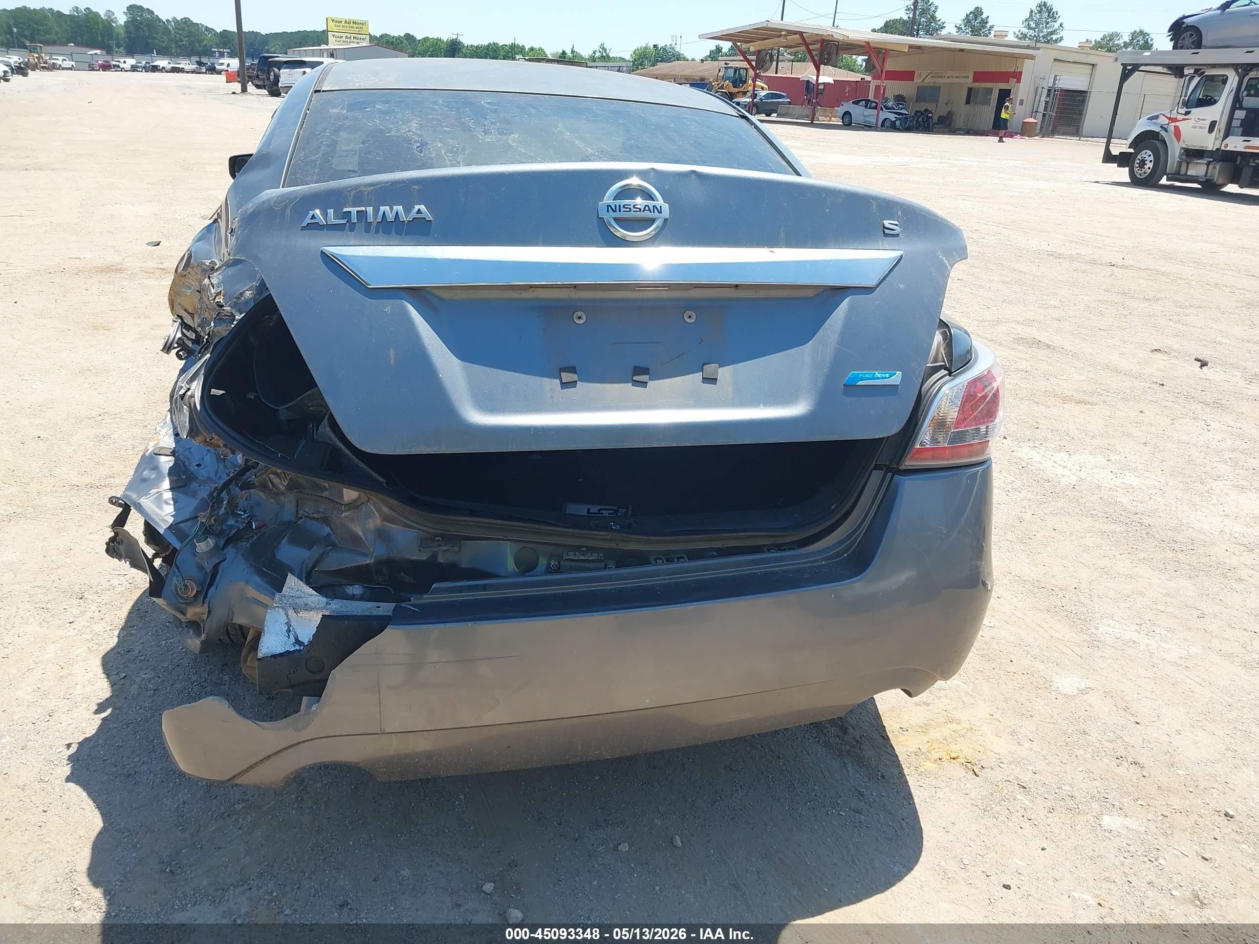 2014 Nissan Altima 2.5 S Gray vin: 1N4AL3AP5EN219139