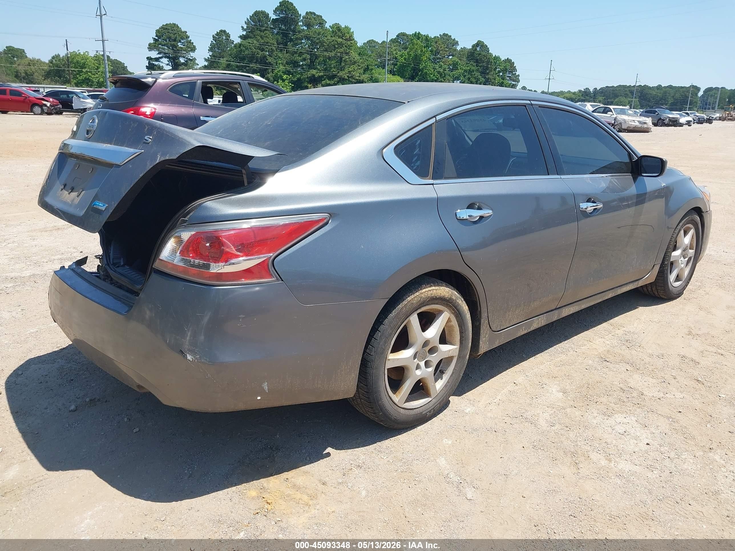 2014 Nissan Altima 2.5 S Gray vin: 1N4AL3AP5EN219139