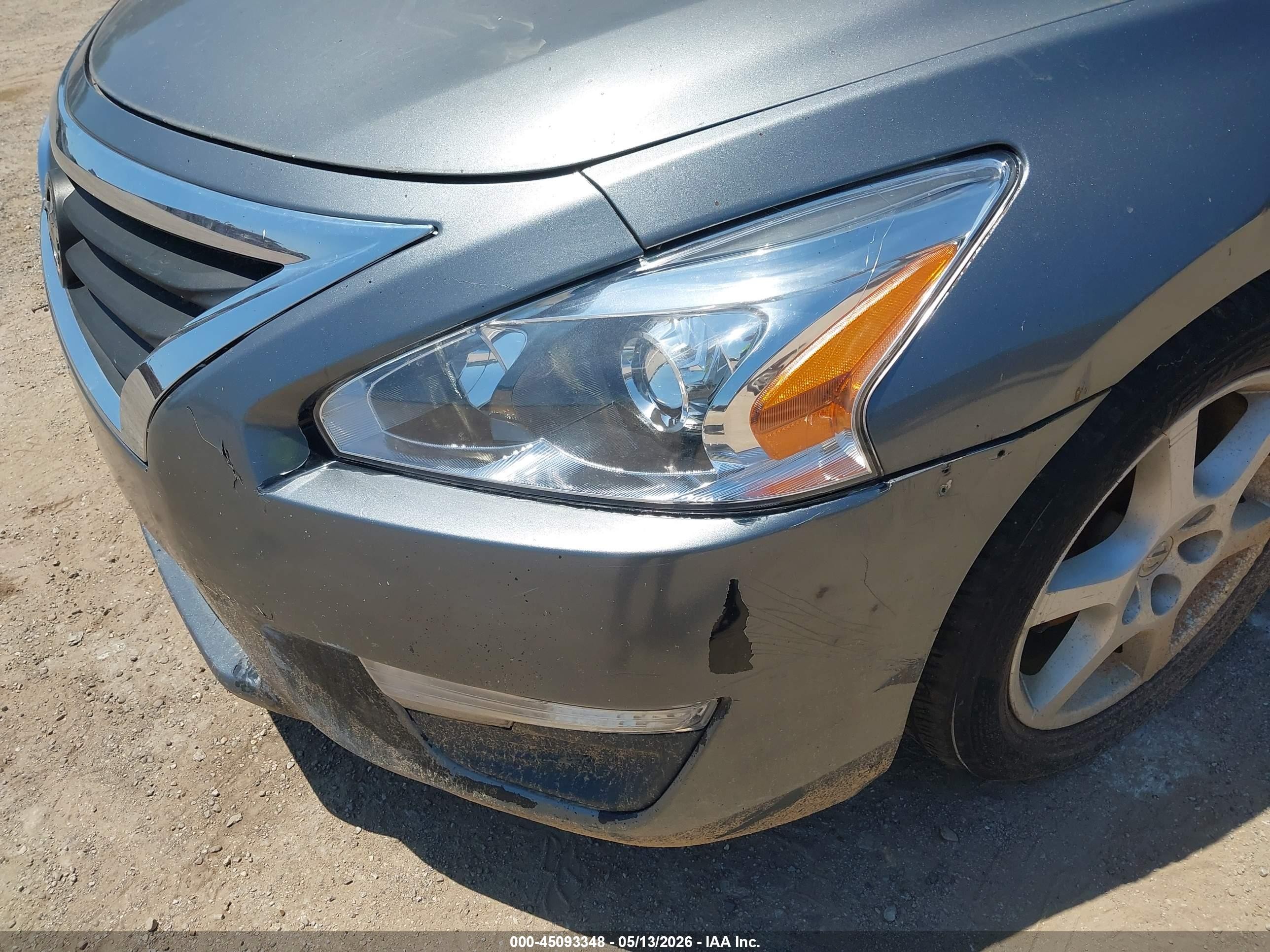 2014 Nissan Altima 2.5 S Gray vin: 1N4AL3AP5EN219139