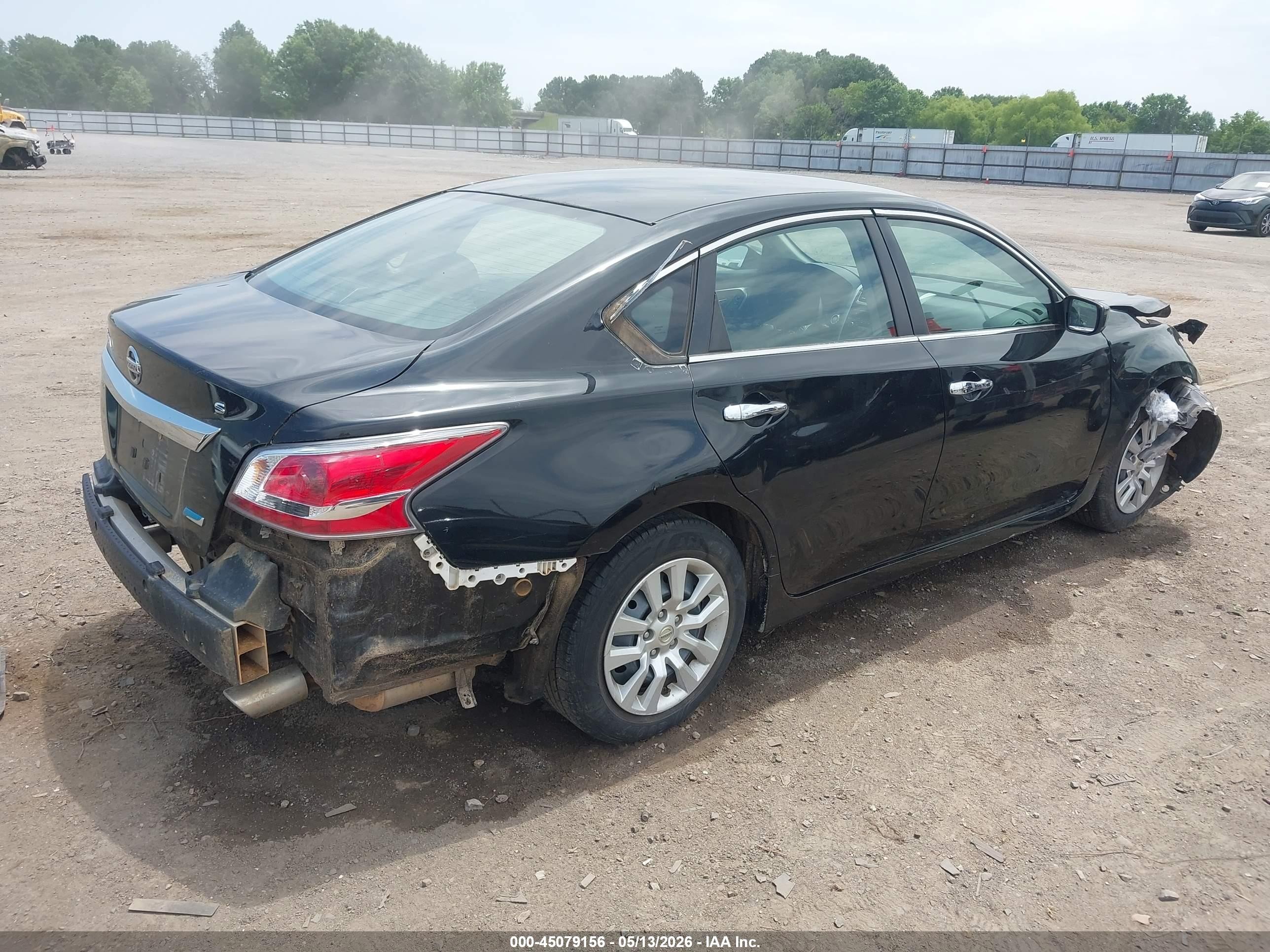 2014 Nissan Altima 2.5 S Черный vin: 1N4AL3AP5EN224650