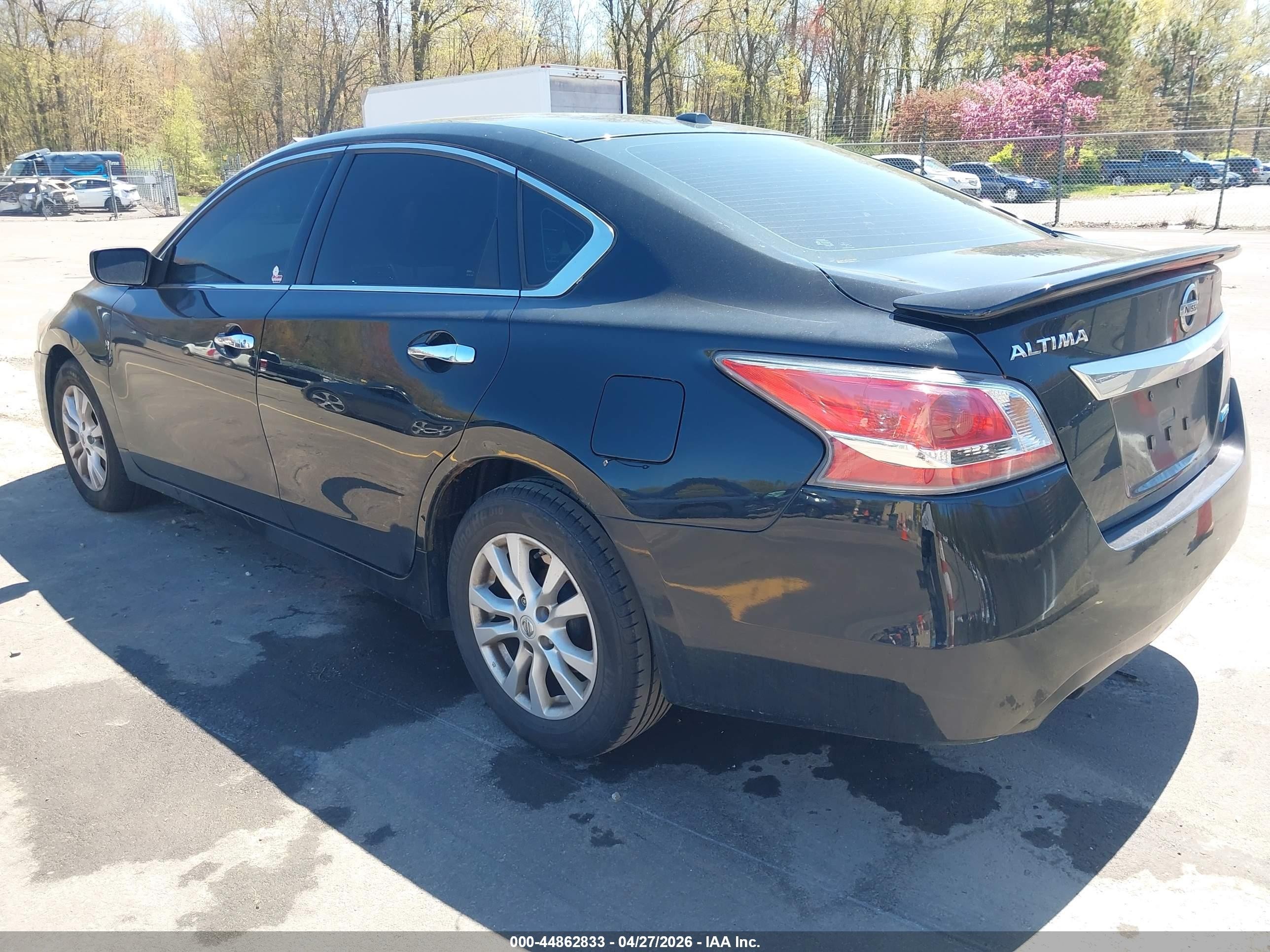 2014 Nissan Altima 2.5 S Черный vin: 1N4AL3AP5EN237625