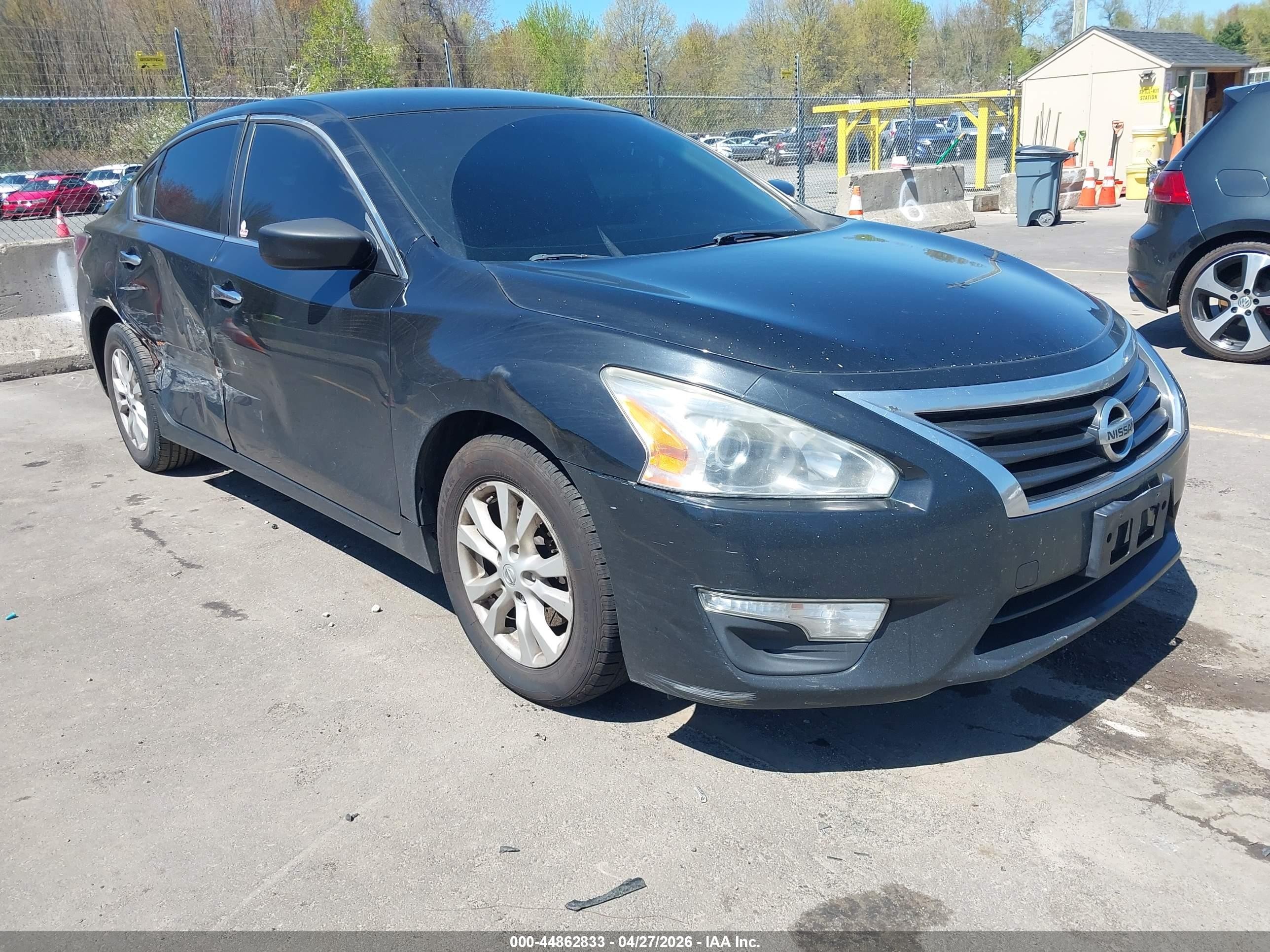 2014 Nissan Altima 2.5 S Black vin: 1N4AL3AP5EN237625