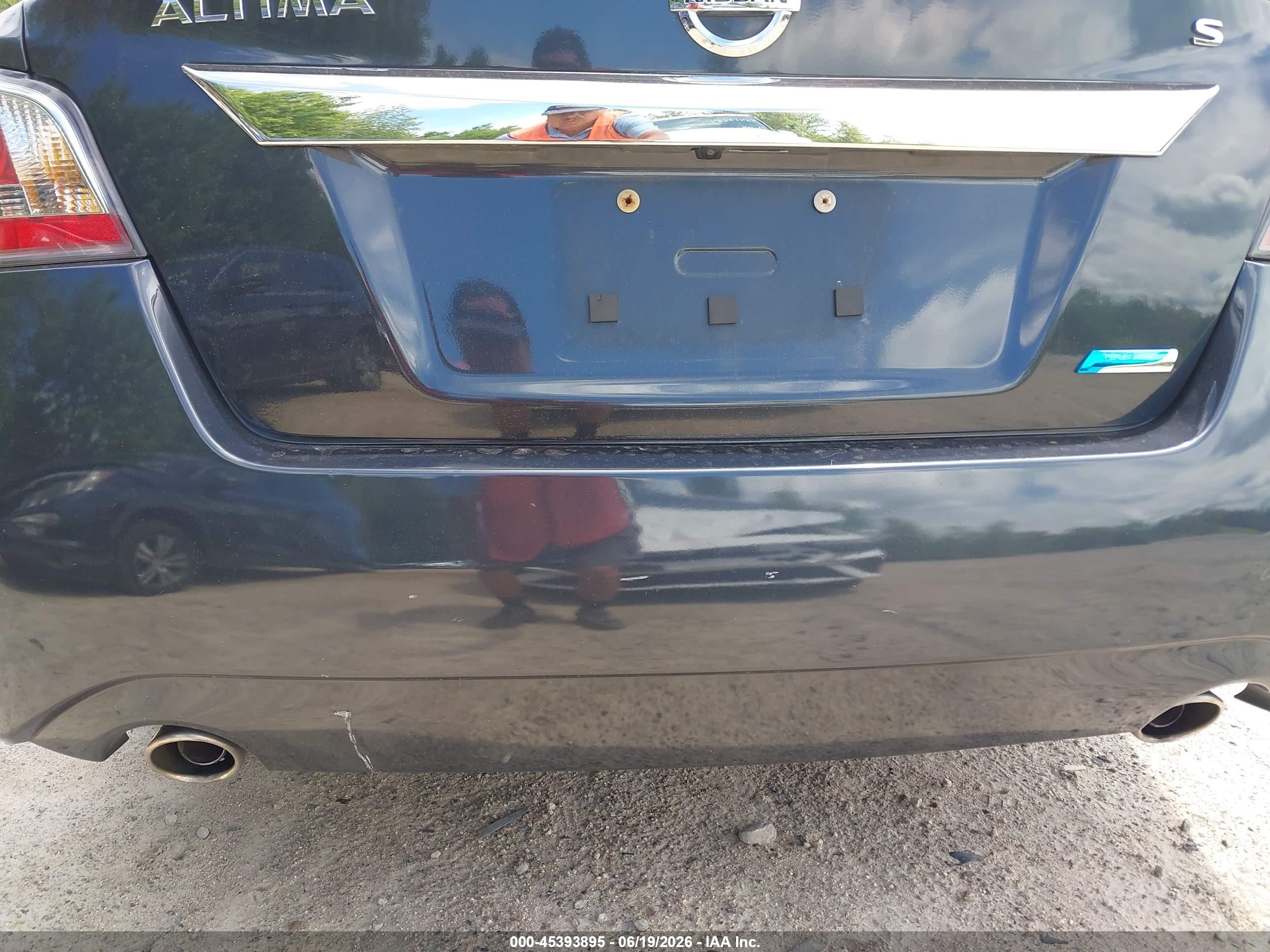 2014 Nissan Altima 2.5 S Blue vin: 1N4AL3AP5EN246048