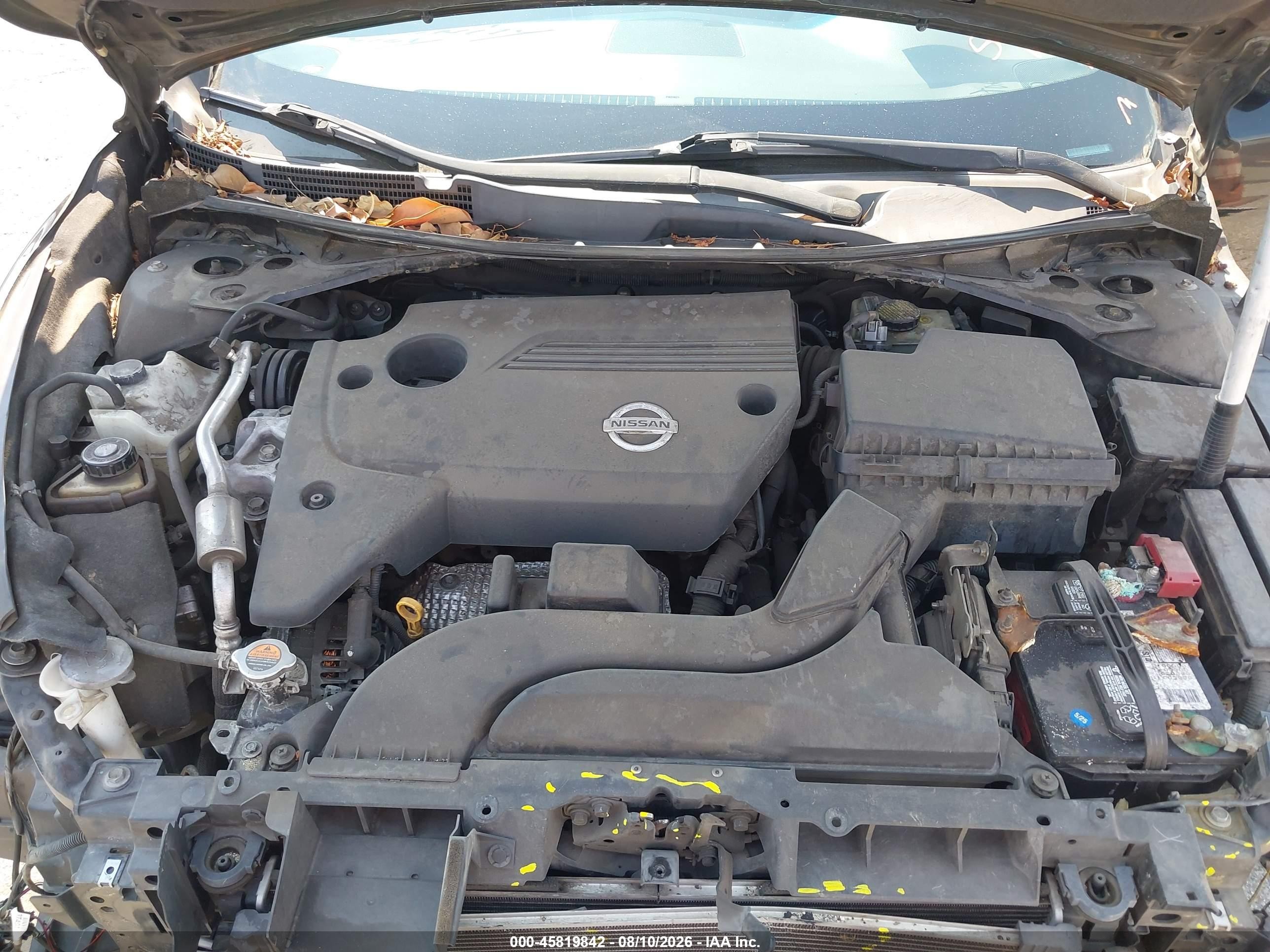 2014 Nissan Altima 2.5 Sv Black vin: 1N4AL3AP5EN247488