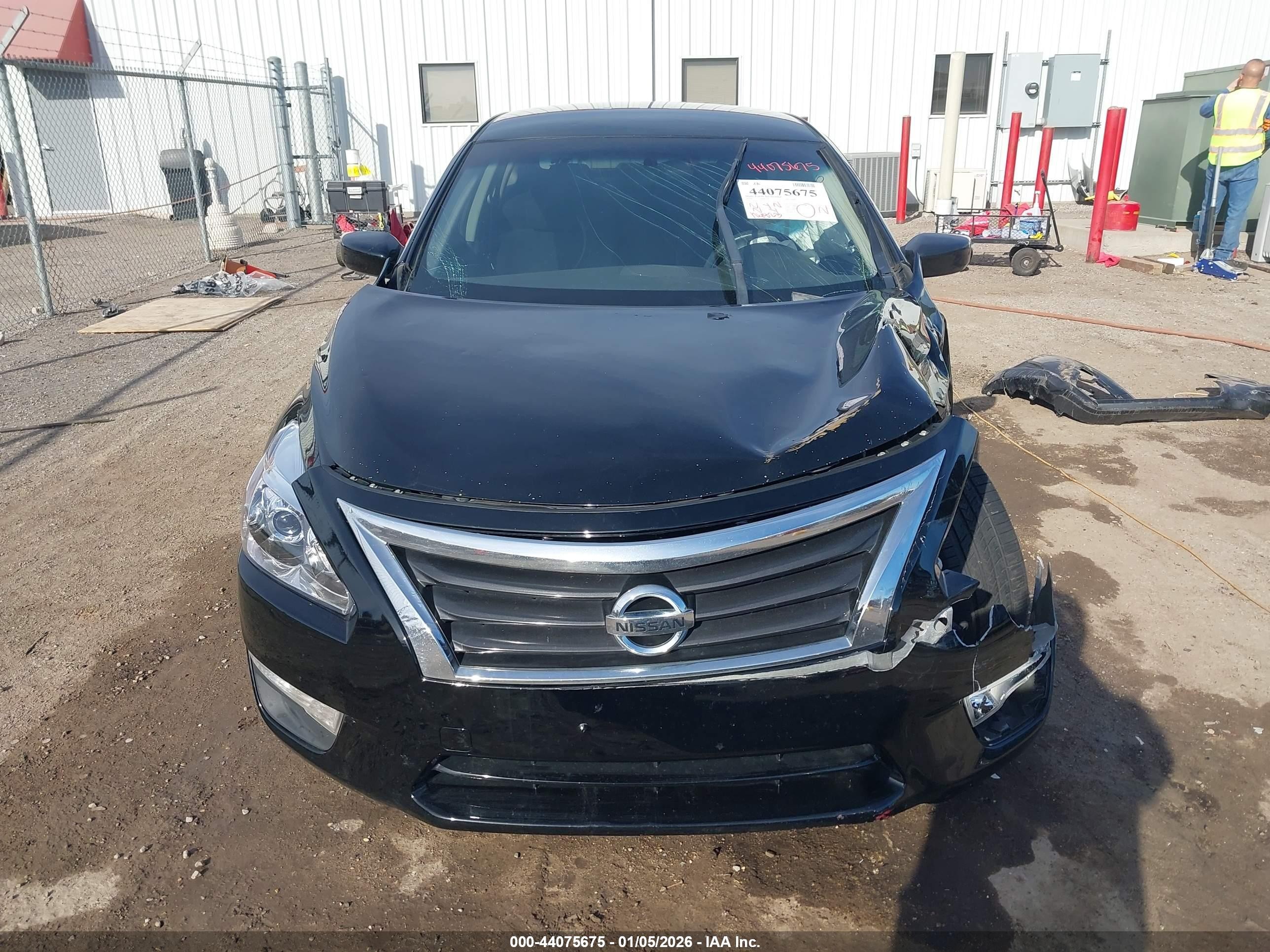 2014 Nissan Altima 2.5 Sv Black vin: 1N4AL3AP5EN253260