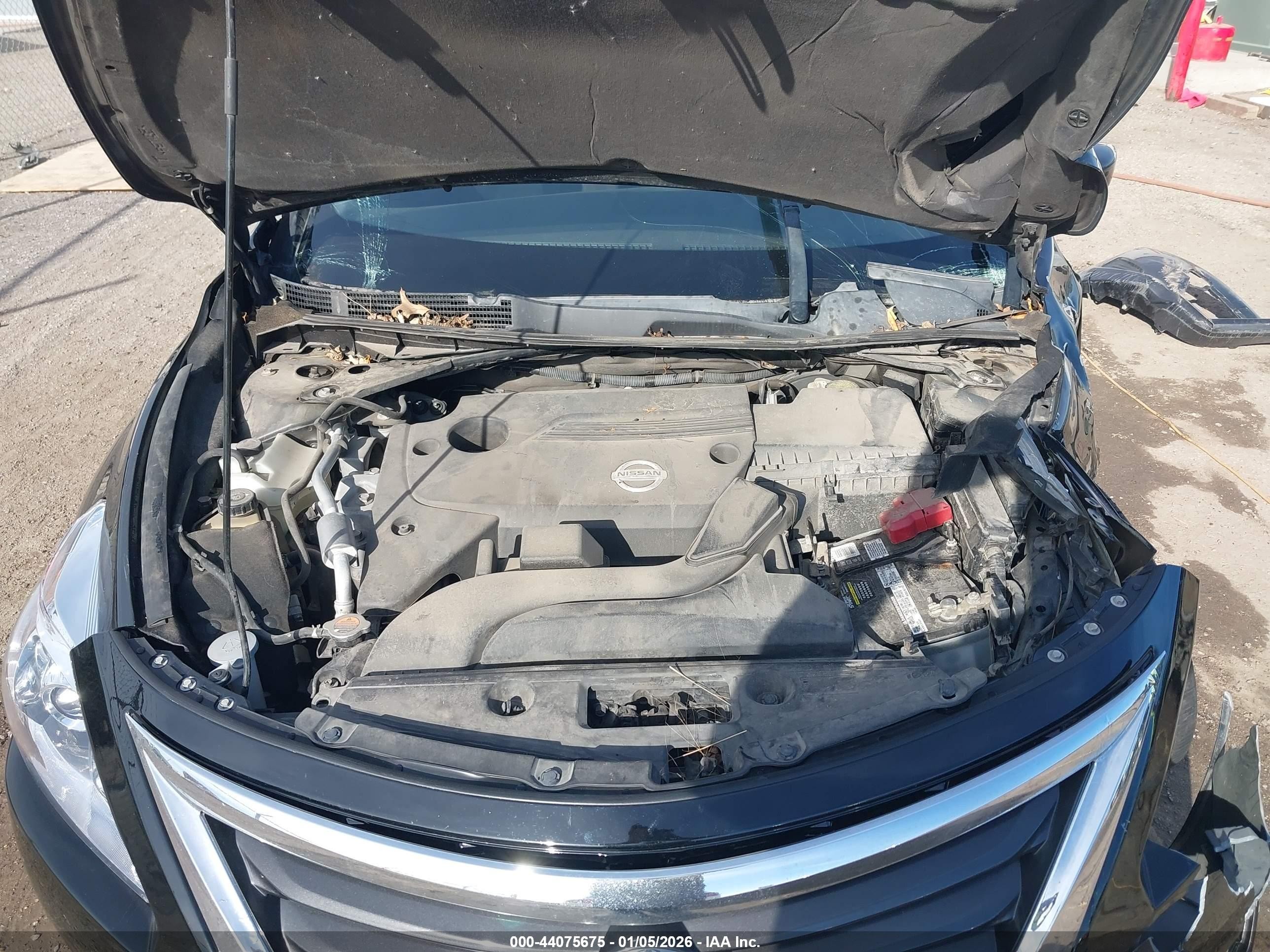 2014 Nissan Altima 2.5 Sv Black vin: 1N4AL3AP5EN253260