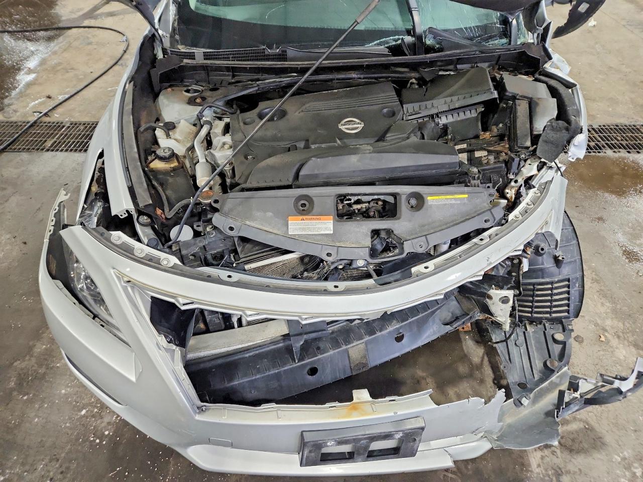2014 Nissan Altima 2.5 S Silver vin: 1N4AL3AP5EN257454