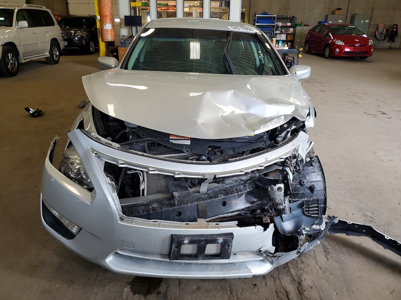 2014 Nissan Altima 2.5 S Silver vin: 1N4AL3AP5EN257454
