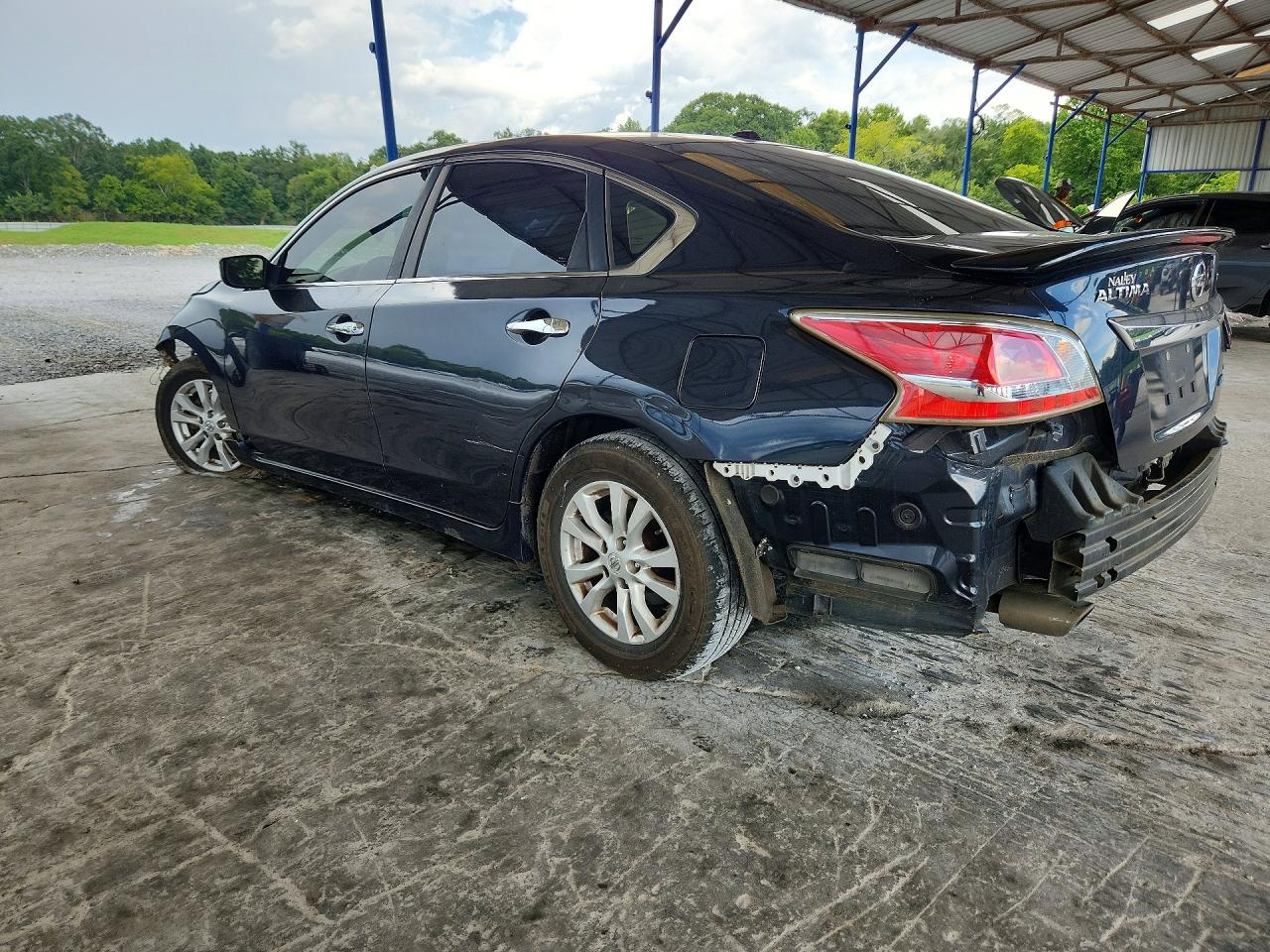 2014 Nissan Altima 2.5 S Синий vin: 1N4AL3AP5EN332654