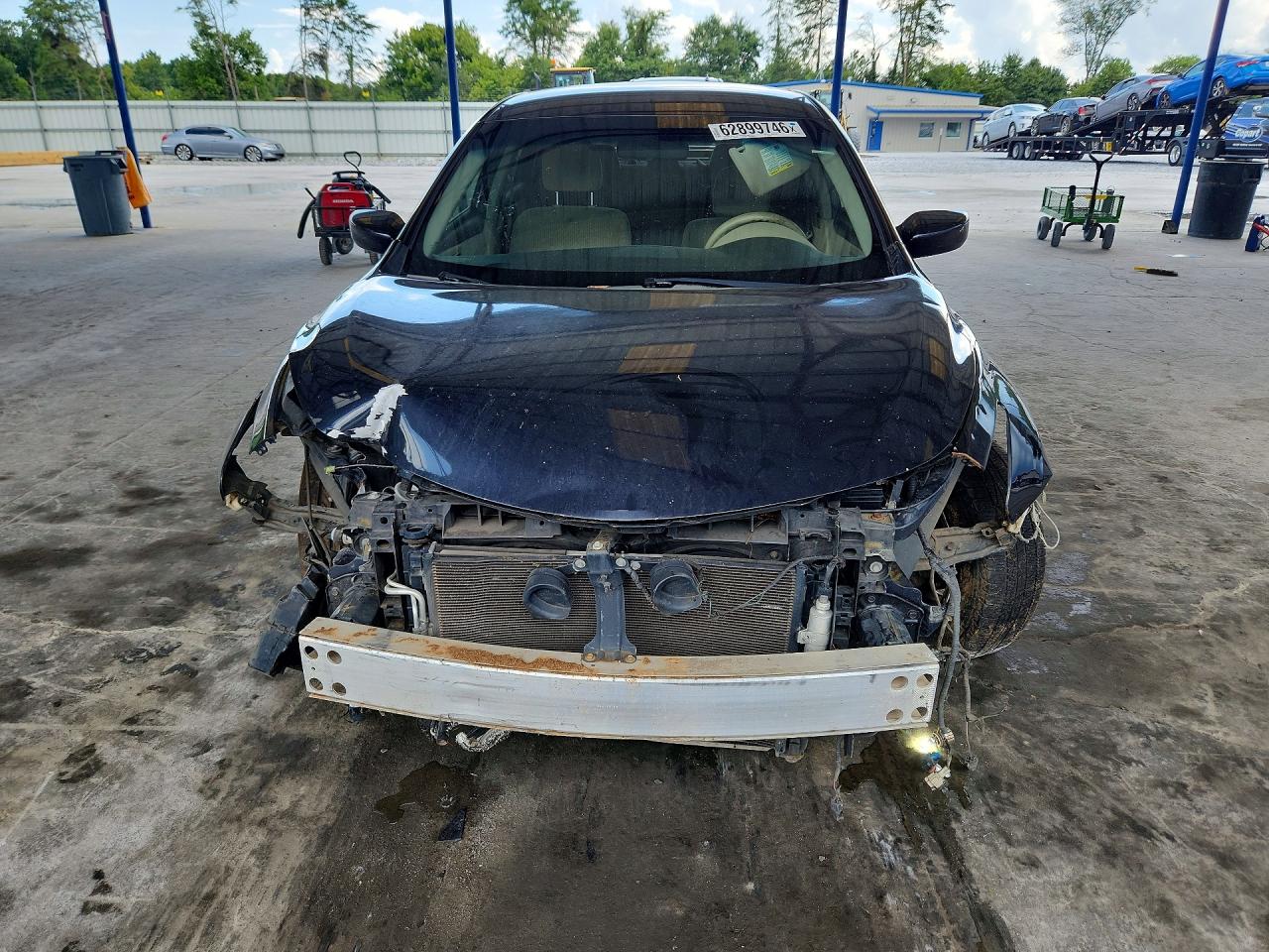 2014 Nissan Altima 2.5 S Синий vin: 1N4AL3AP5EN332654