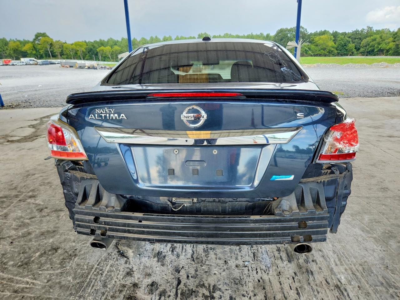 2014 Nissan Altima 2.5 S Синий vin: 1N4AL3AP5EN332654