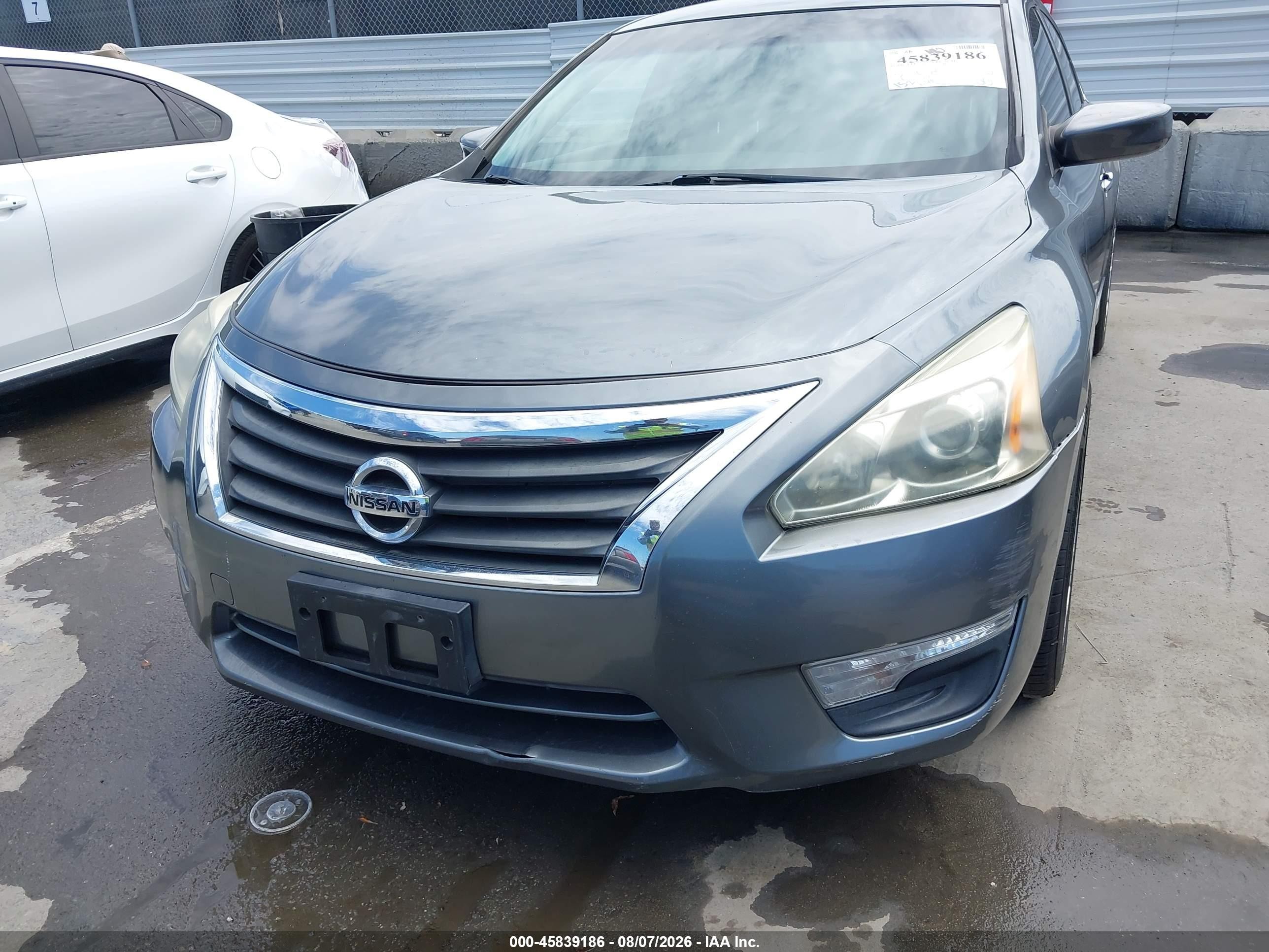 2014 Nissan Altima 2.5/2.5 S/2.5 Sl/2.5 Sv Gray vin: 1N4AL3AP5EN339507