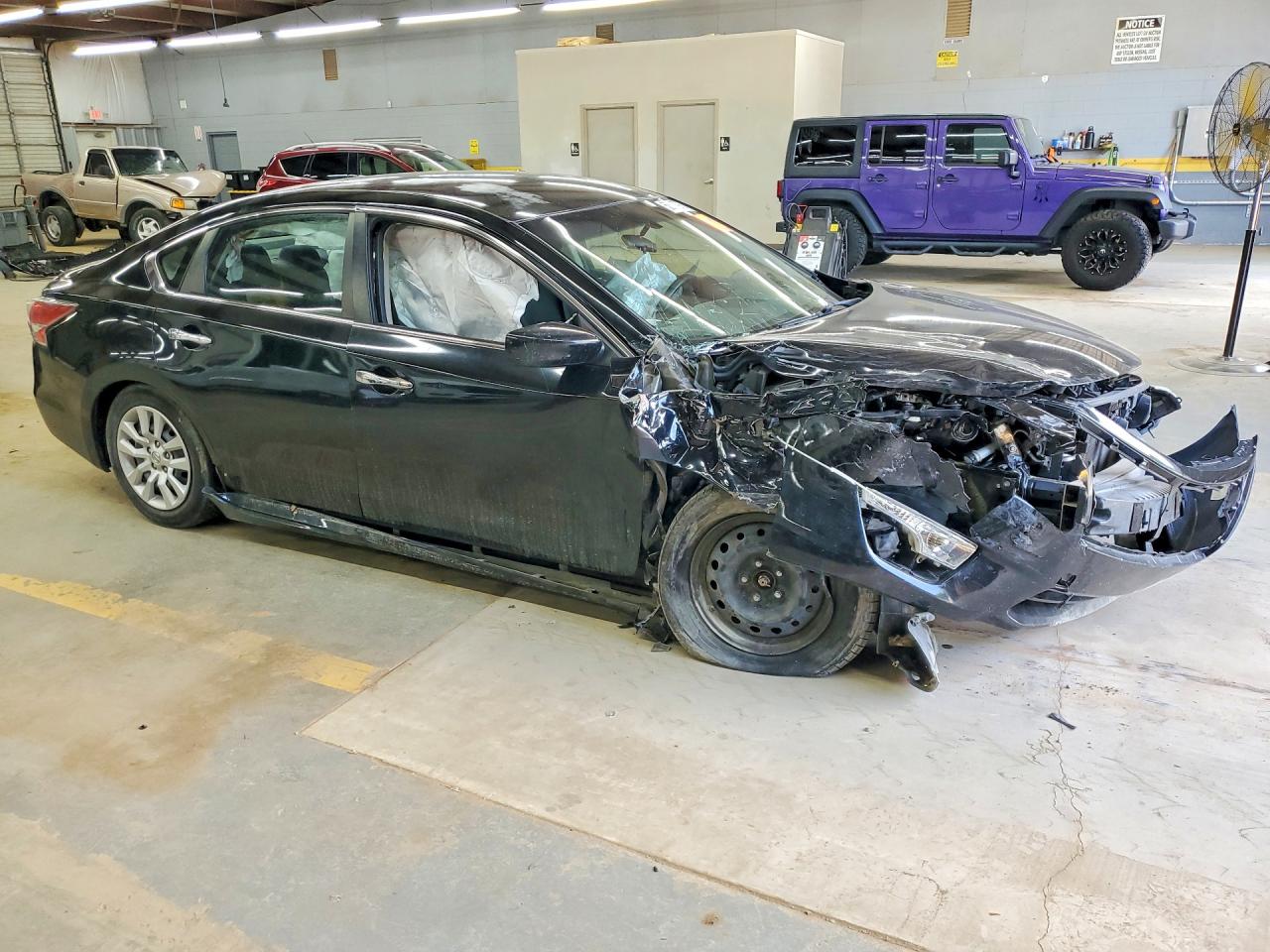 2014 Nissan Altima 2.5 Черный vin: 1N4AL3AP5EN339734