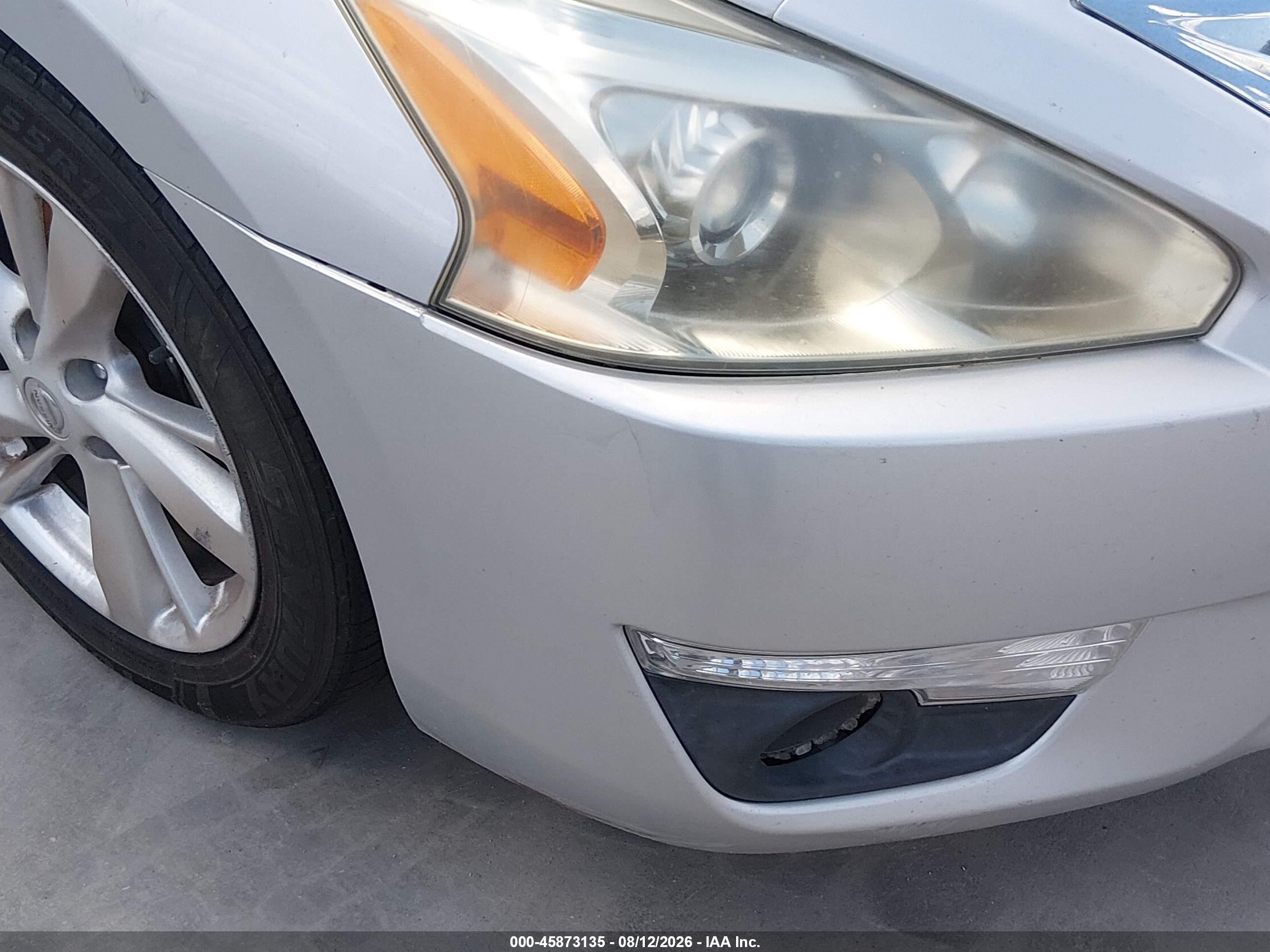 2014 Nissan Altima 2.5 Sl Silver vin: 1N4AL3AP5EN339796