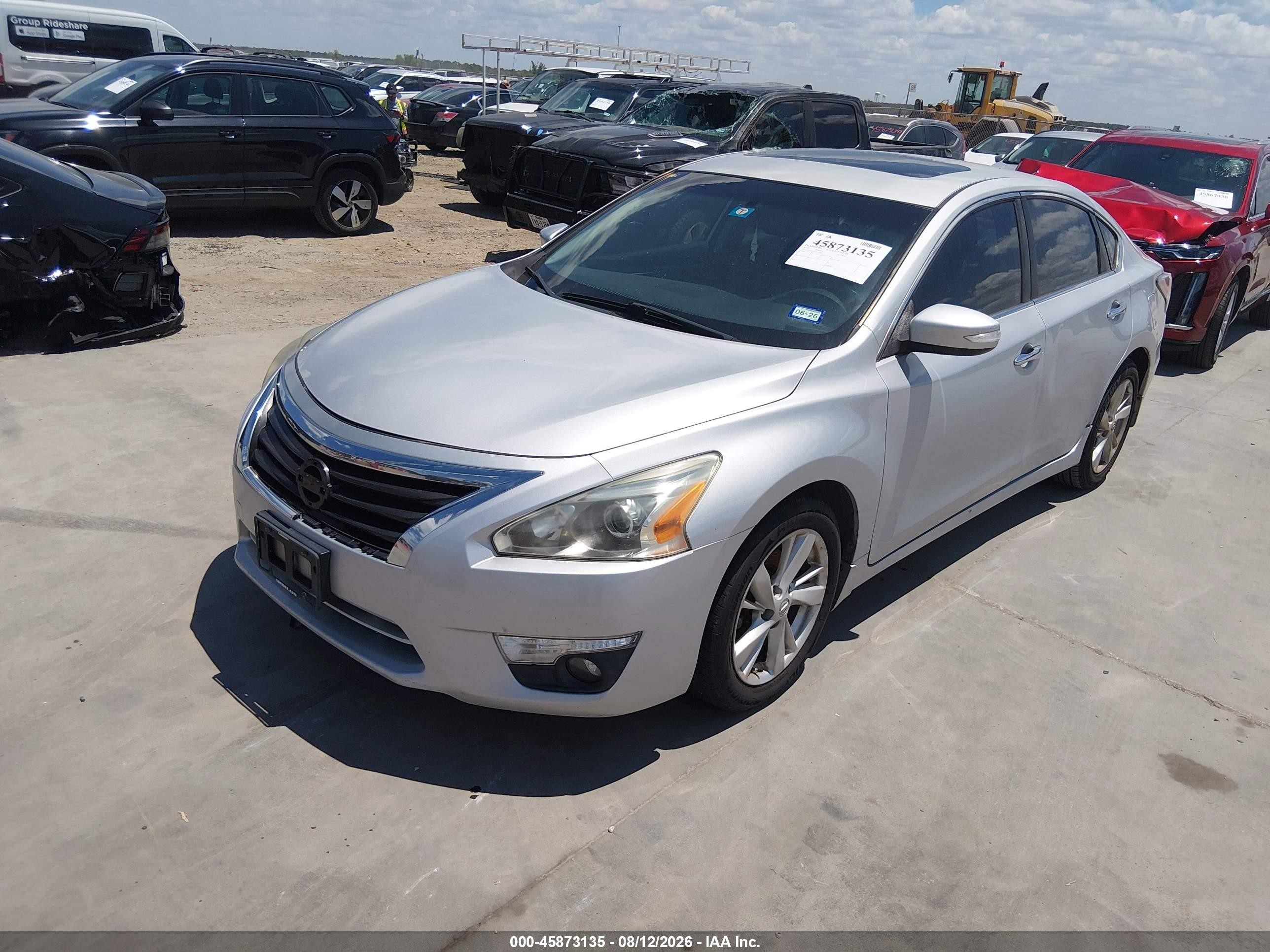 2014 Nissan Altima 2.5 Sl Silver vin: 1N4AL3AP5EN339796