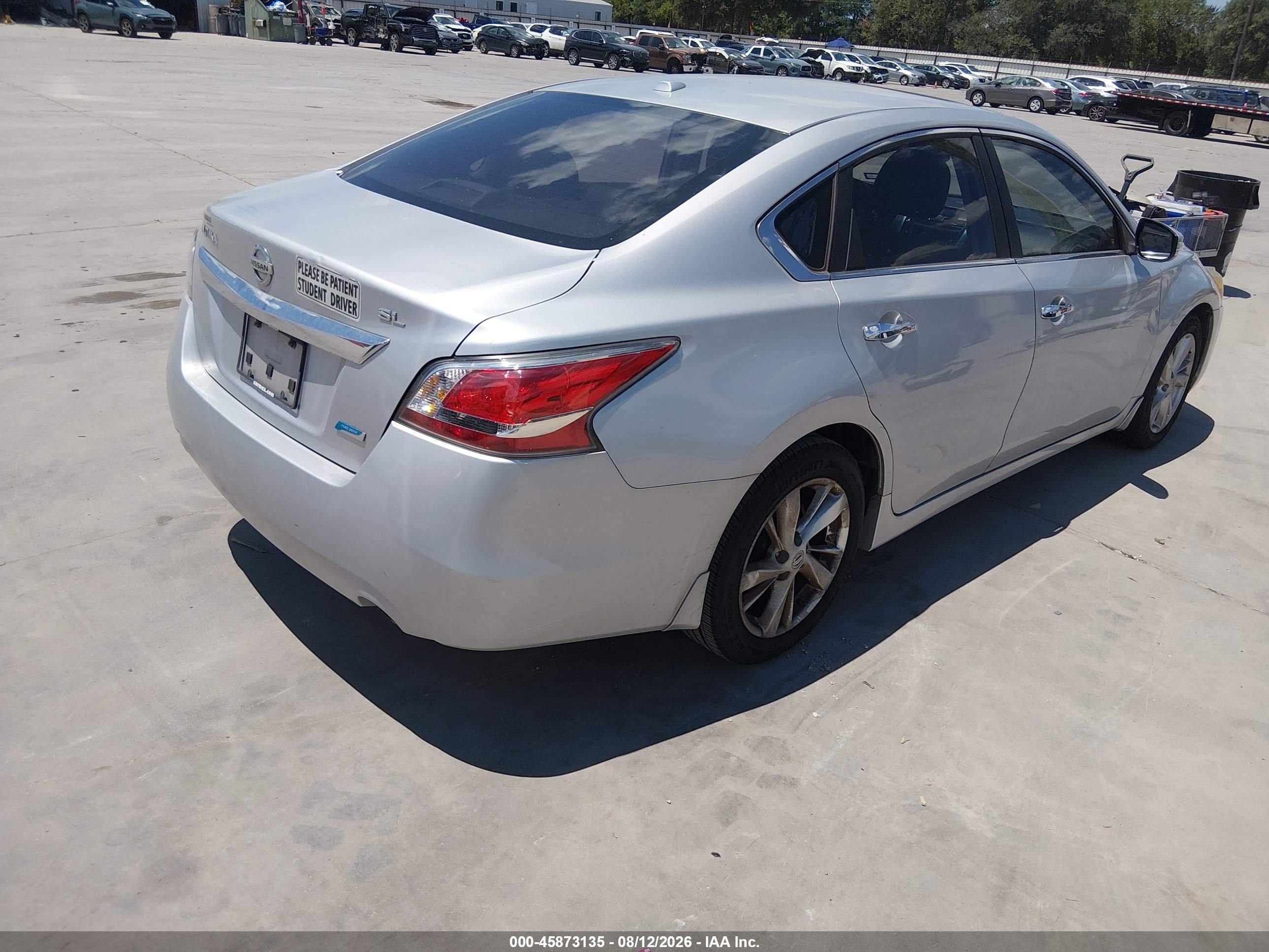 2014 Nissan Altima 2.5 Sl Silver vin: 1N4AL3AP5EN339796