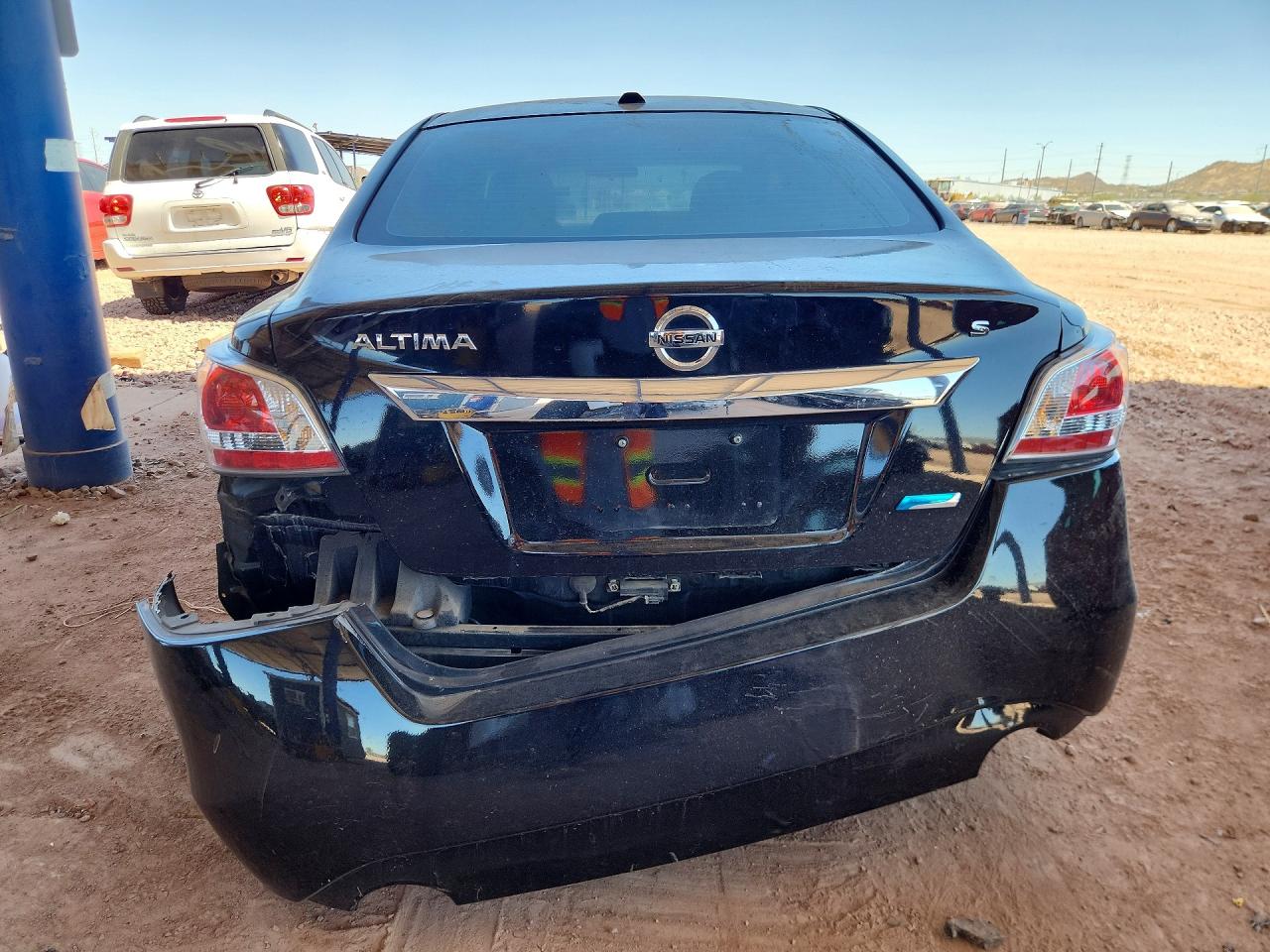2014 Nissan Altima 2.5 S Black vin: 1N4AL3AP5EN347834