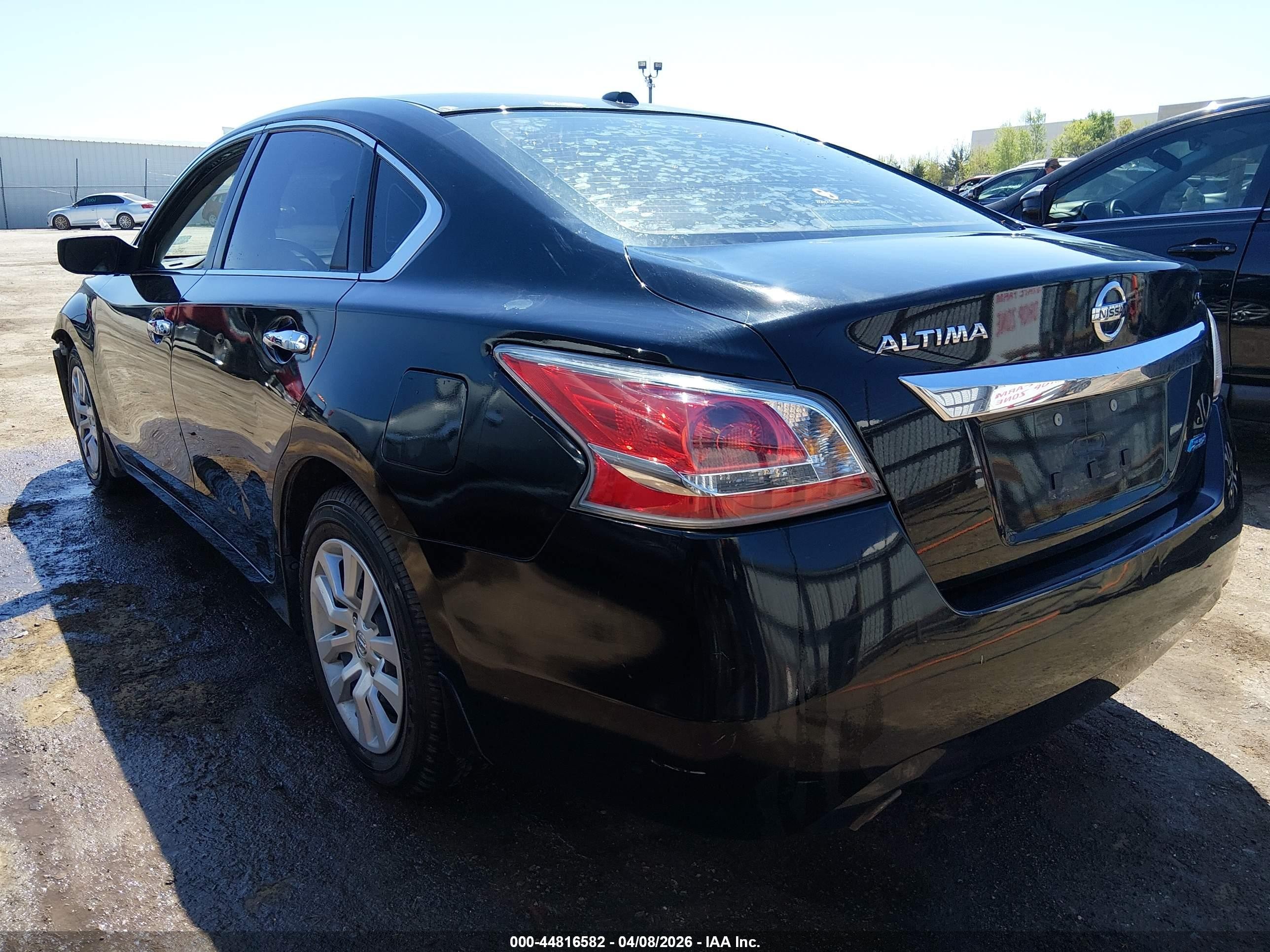 2014 Nissan Altima 2.5 S Black vin: 1N4AL3AP5EN351897