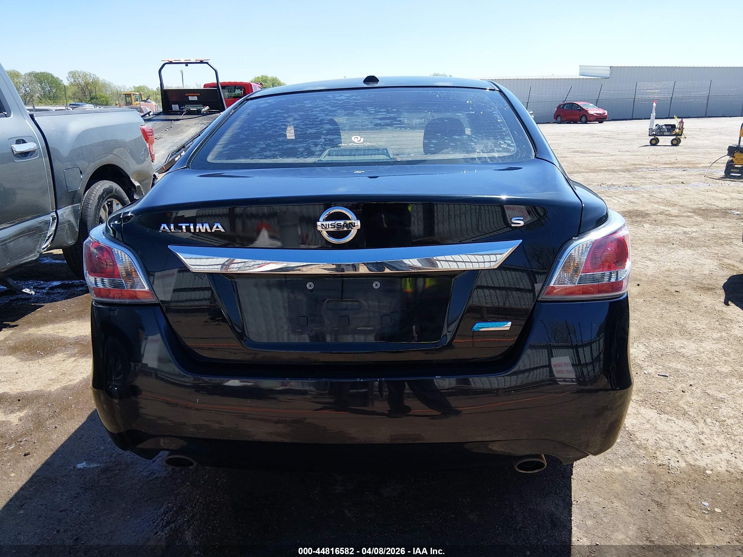 2014 Nissan Altima 2.5 S Black vin: 1N4AL3AP5EN351897
