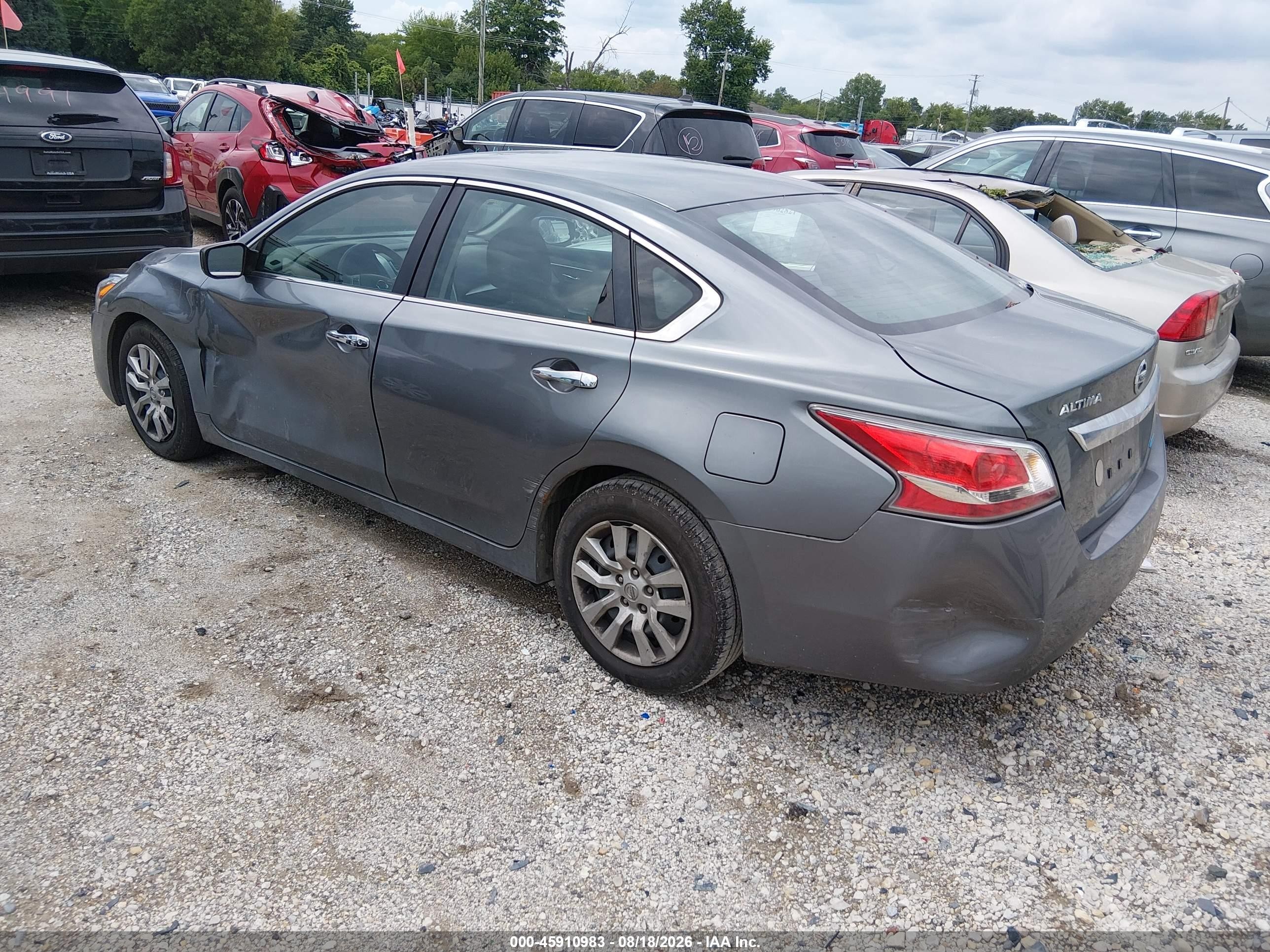 2014 Nissan Altima 2.5/2.5 S/2.5 Sl/2.5 Sv Silver vin: 1N4AL3AP5EN354752