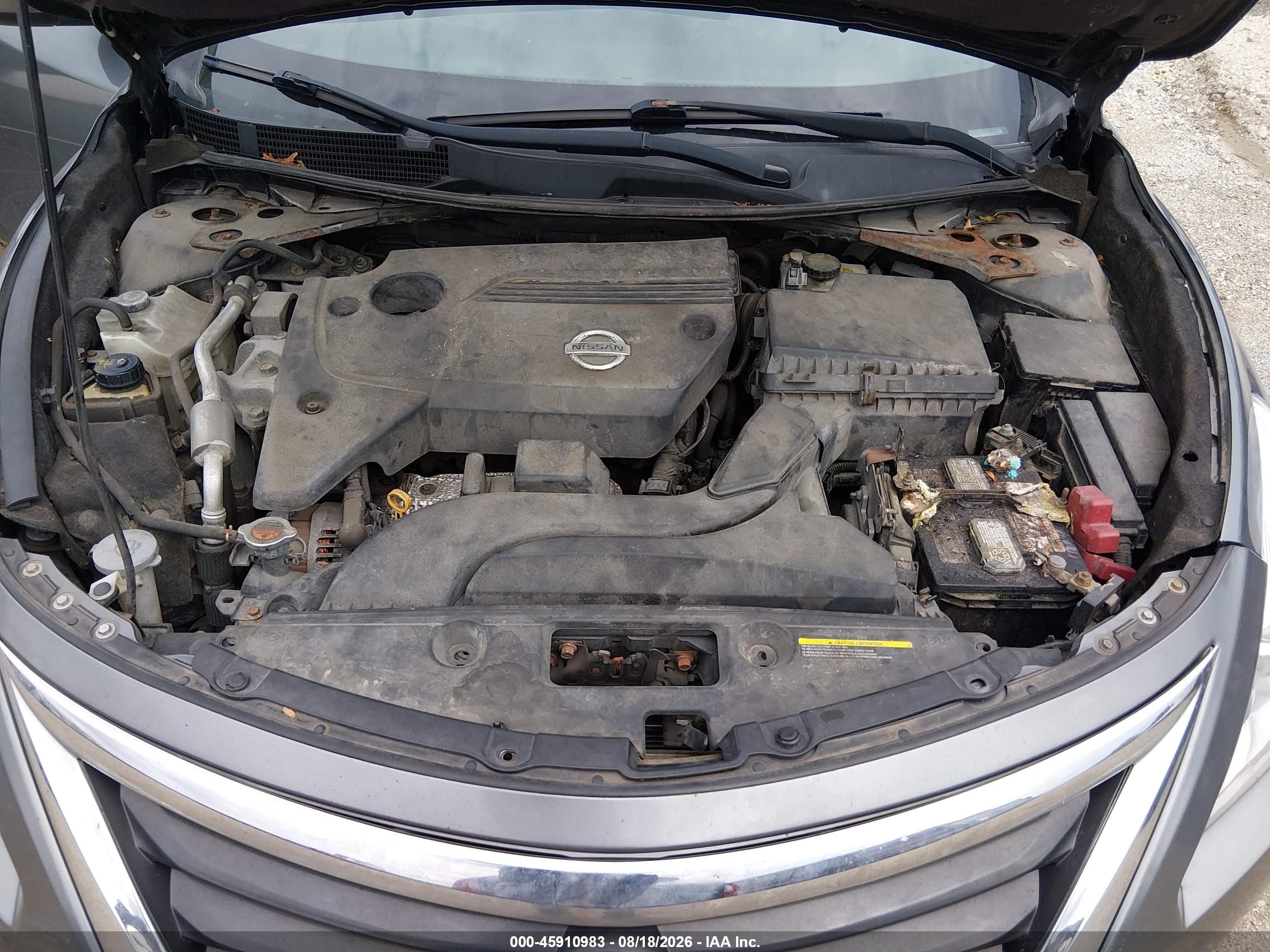 2014 Nissan Altima 2.5/2.5 S/2.5 Sl/2.5 Sv Silver vin: 1N4AL3AP5EN354752