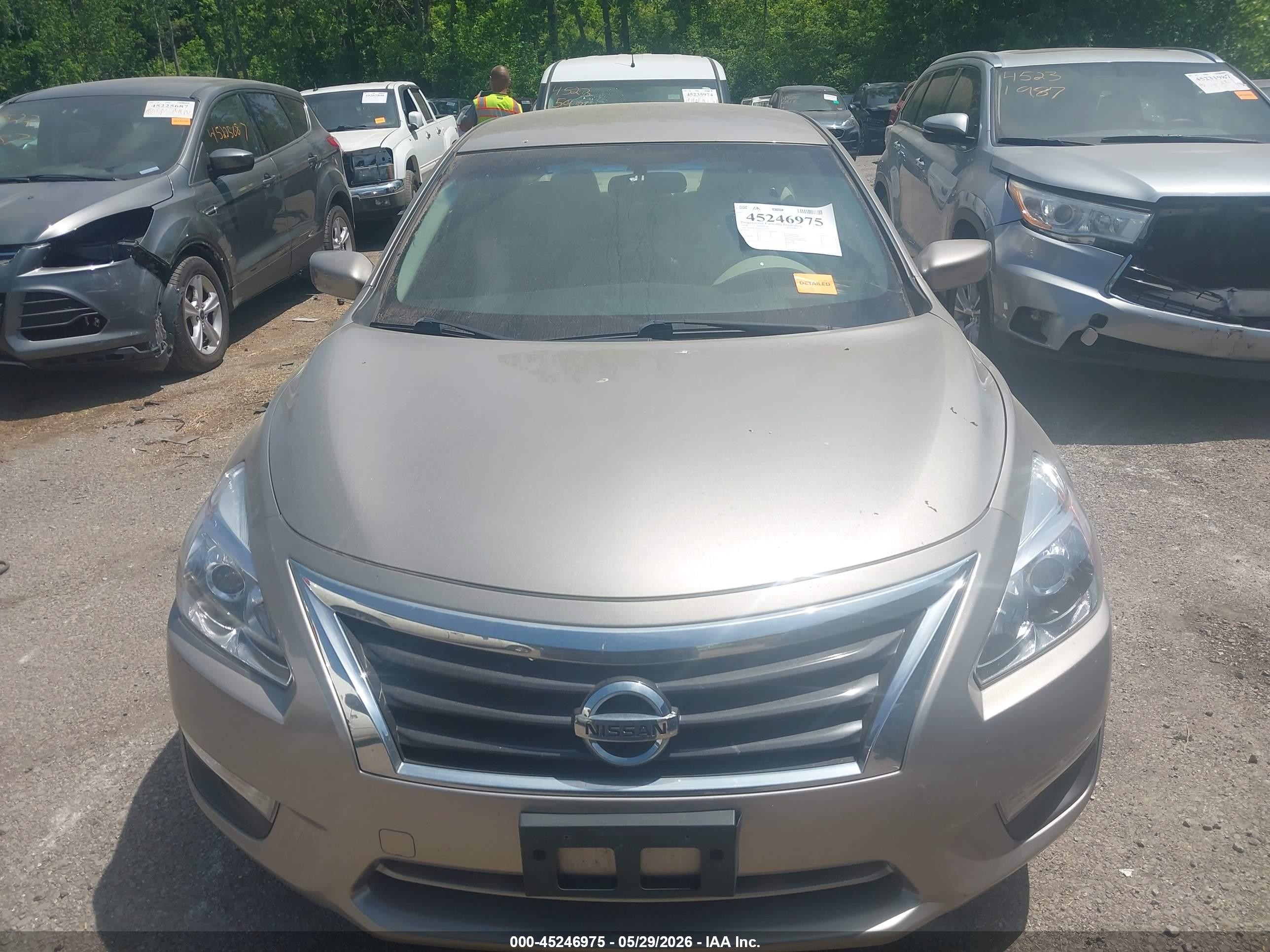 2014 Nissan Altima 2.5 S Золотой vin: 1N4AL3AP5EN356713