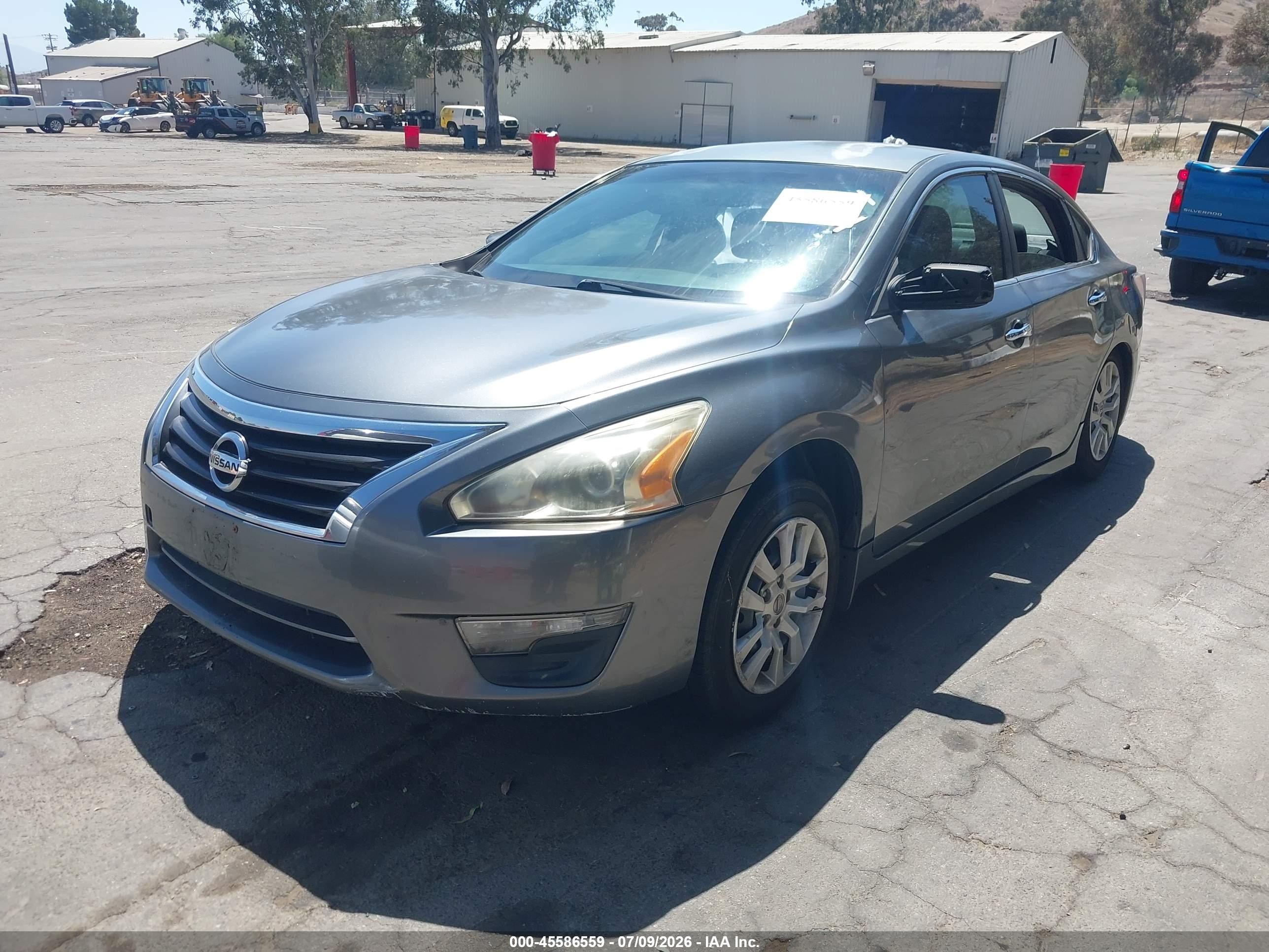 2014 Nissan Altima 2.5 S Gray vin: 1N4AL3AP5EN357697
