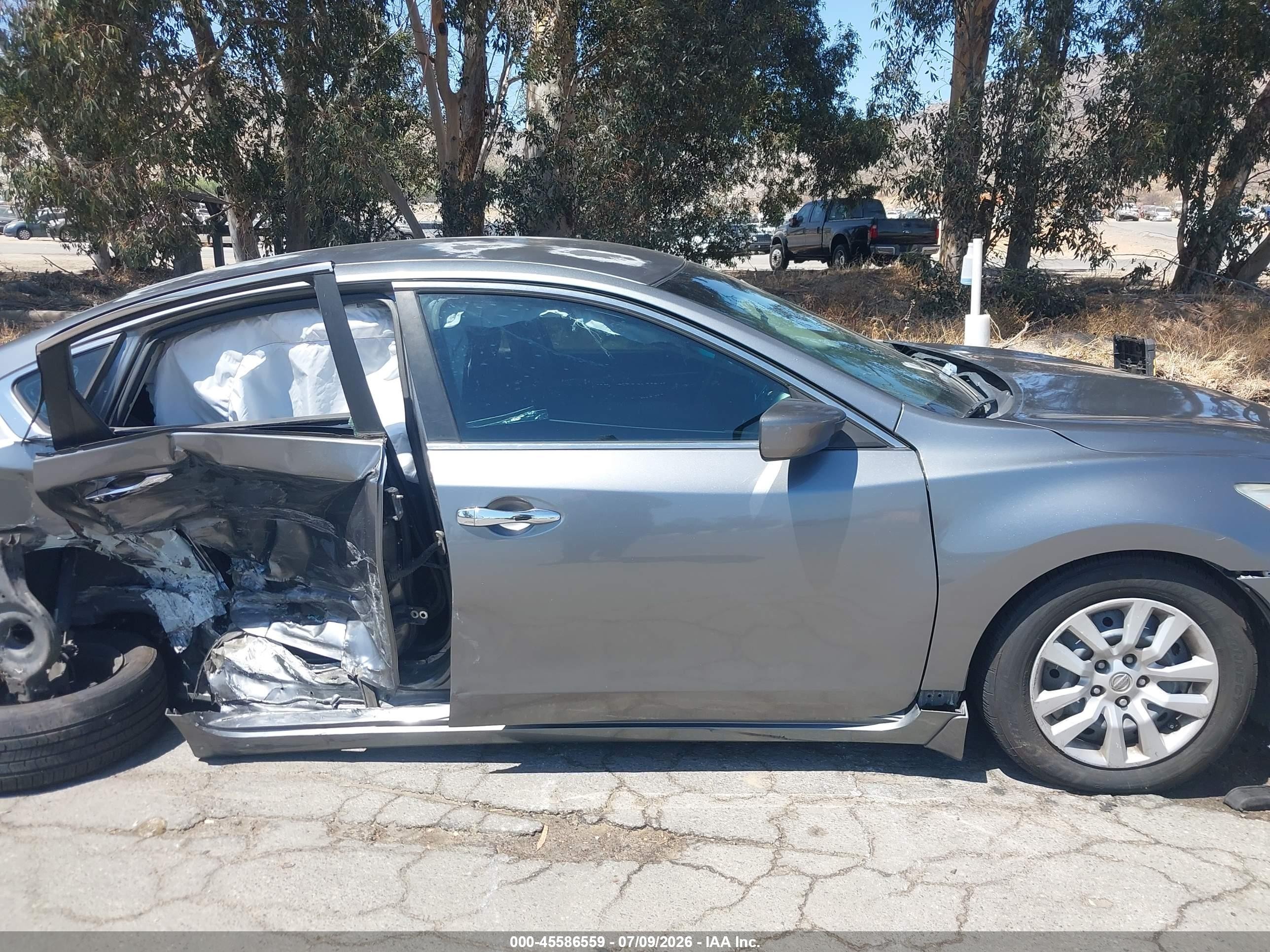 2014 Nissan Altima 2.5 S Gray vin: 1N4AL3AP5EN357697