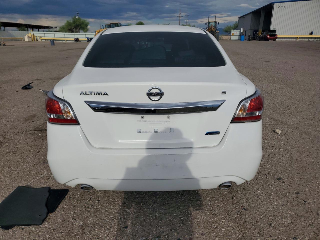 2014 Nissan Altima 2.5 White vin: 1N4AL3AP5EN358655