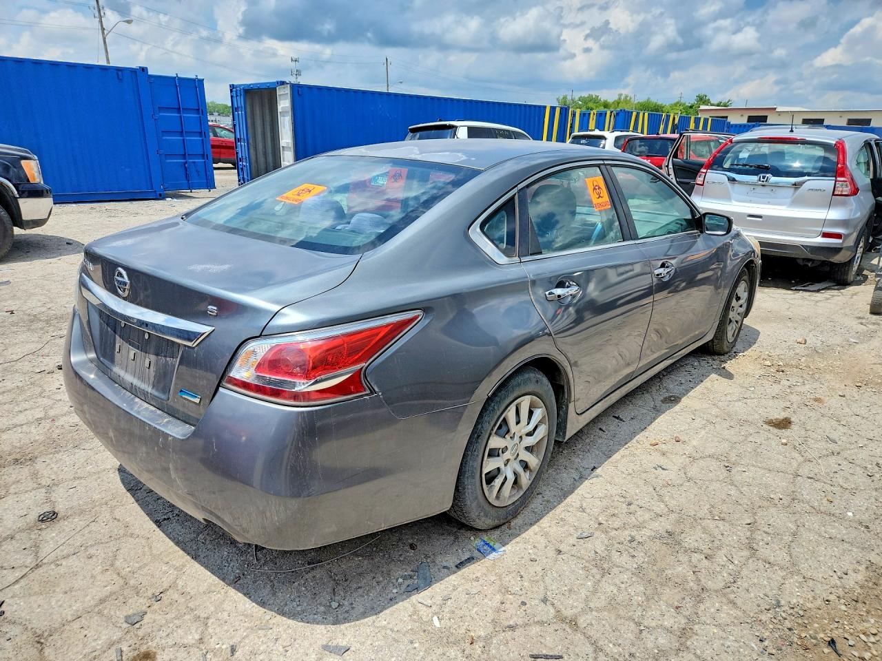 2014 Nissan Altima 2.5 S Gray vin: 1N4AL3AP5EN363242