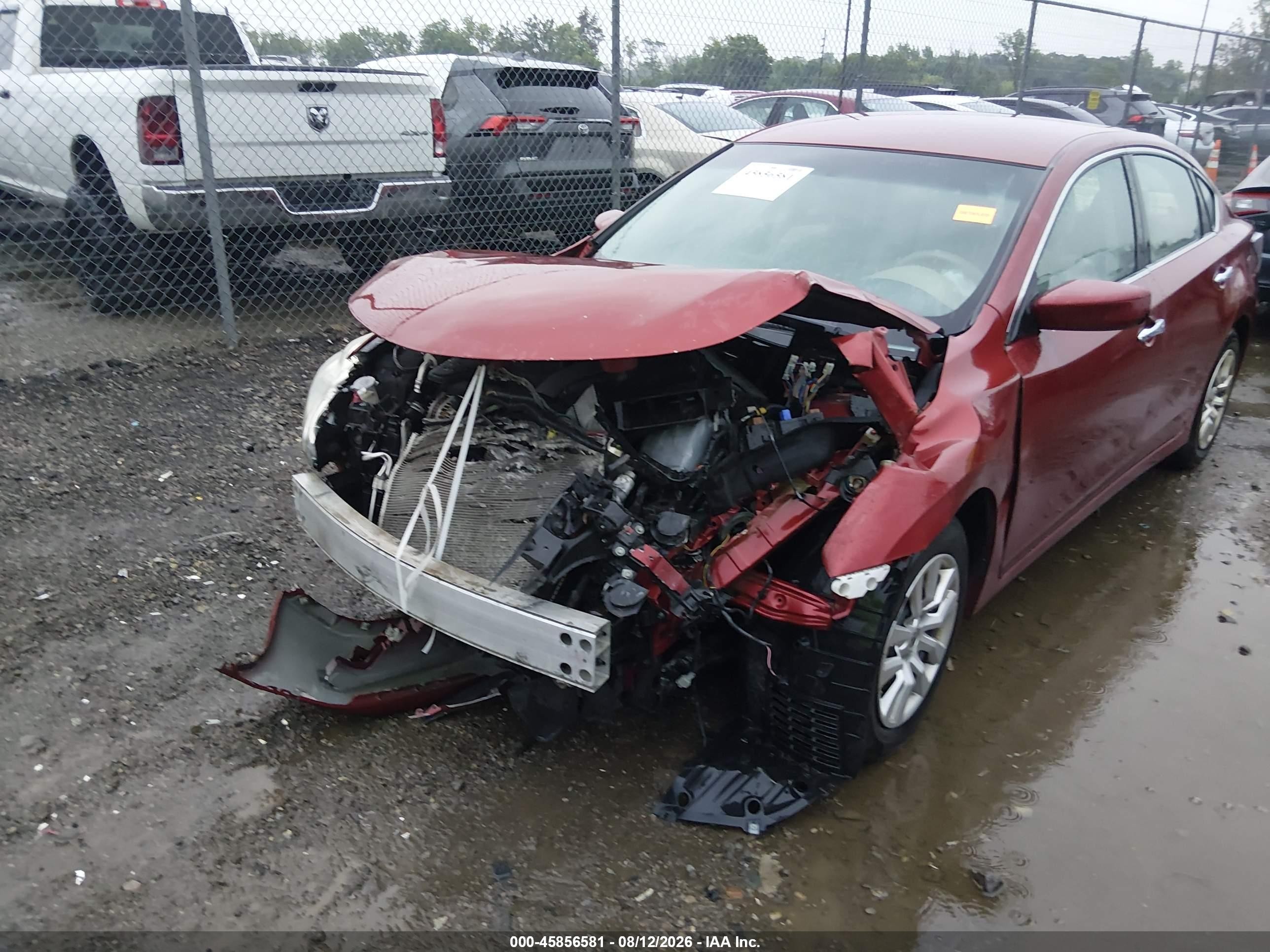 2014 Nissan Altima 2.5/2.5 S/2.5 Sl/2.5 Sv Burgundy vin: 1N4AL3AP5EN366156