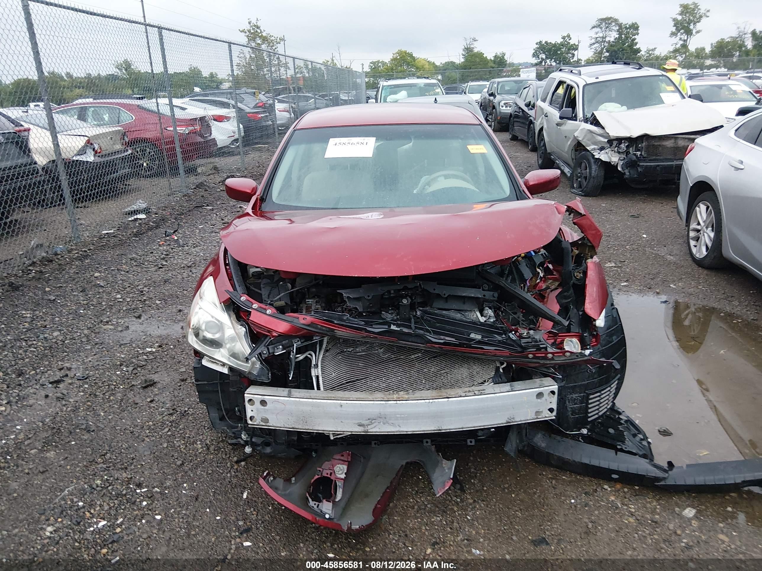 2014 Nissan Altima 2.5/2.5 S/2.5 Sl/2.5 Sv Burgundy vin: 1N4AL3AP5EN366156