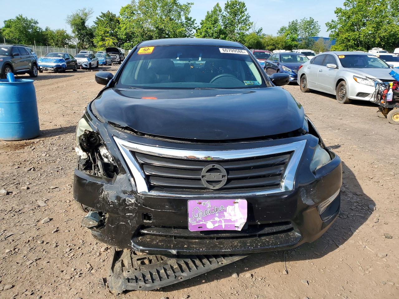 2014 Nissan Altima 2.5 S Черный vin: 1N4AL3AP5EN373463